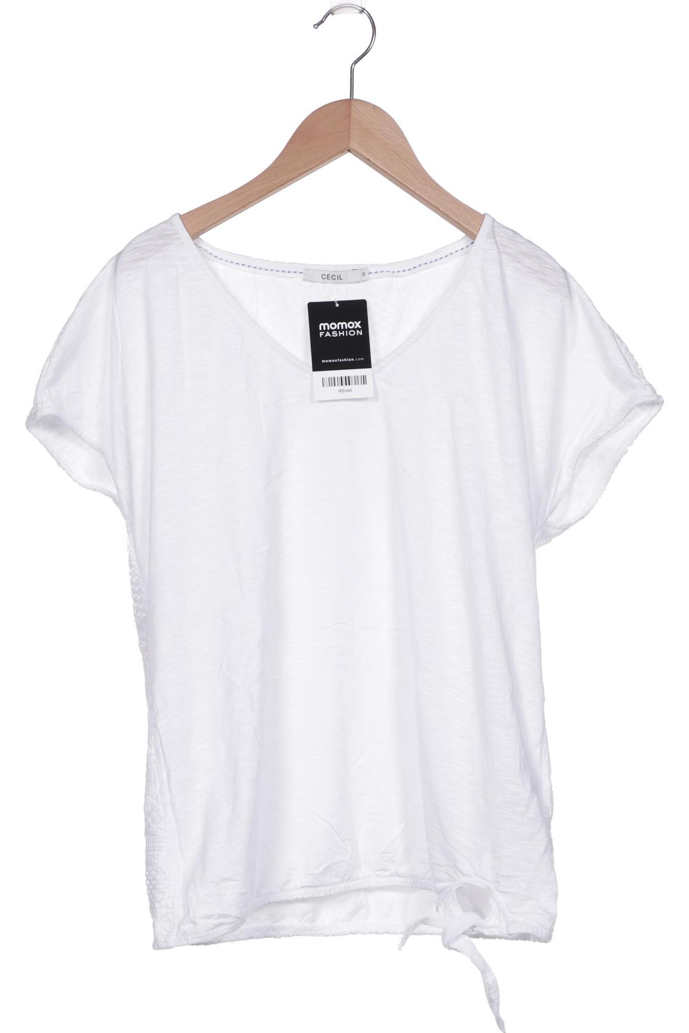 

CECIL Damen T-Shirt, weiß