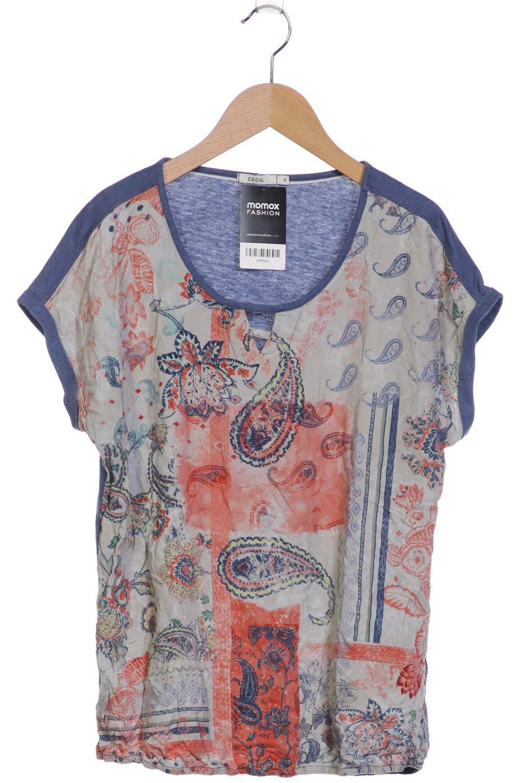 

Cecil Damen T-Shirt, blau, Gr. 38