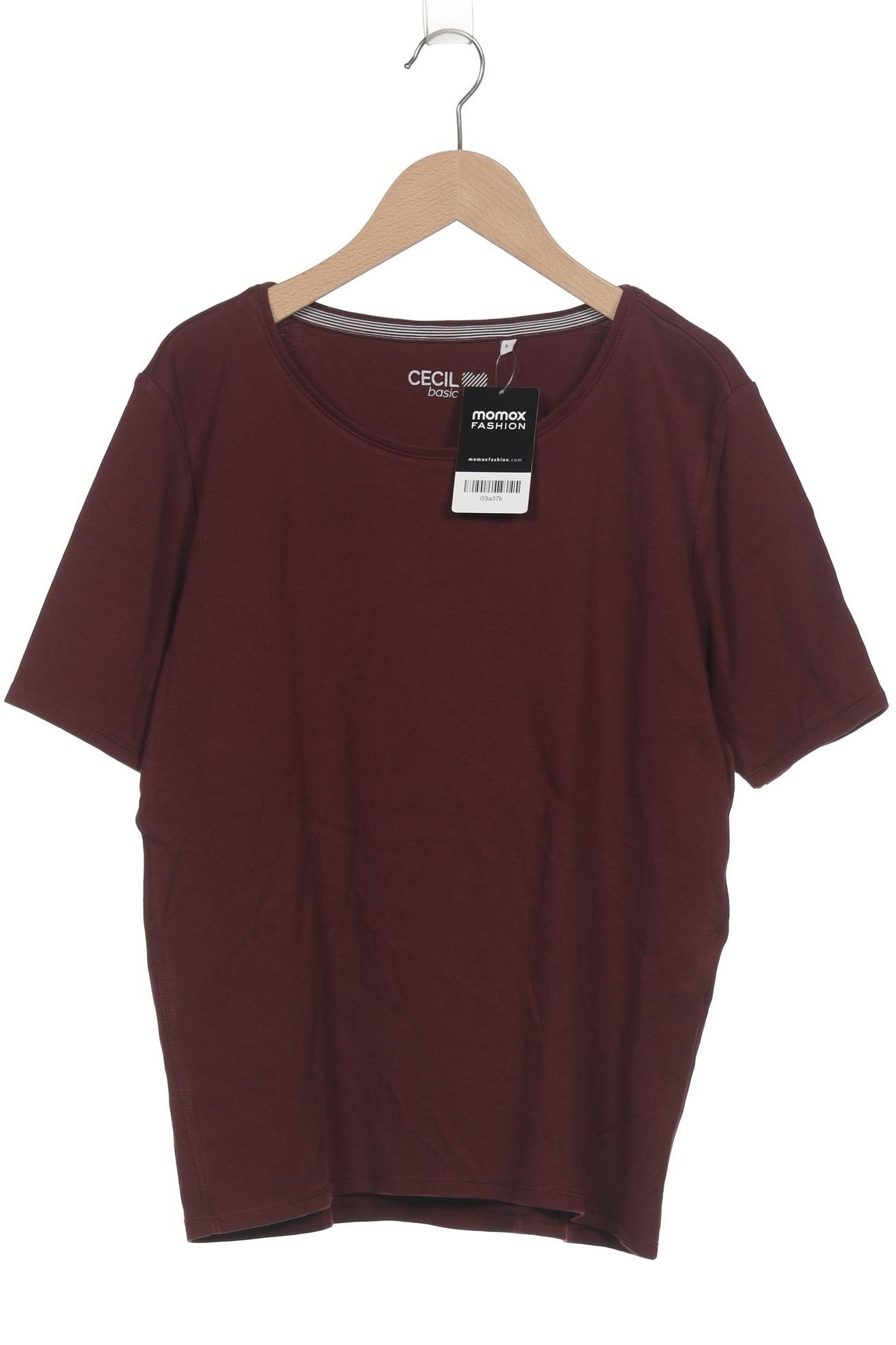 

Cecil Damen T-Shirt, bordeaux, Gr. 42