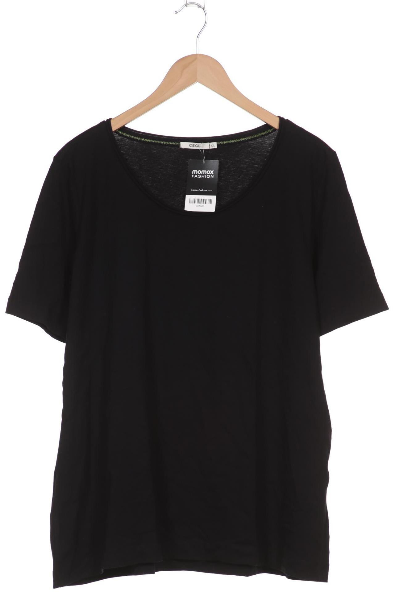 

CECIL Damen T-Shirt, schwarz