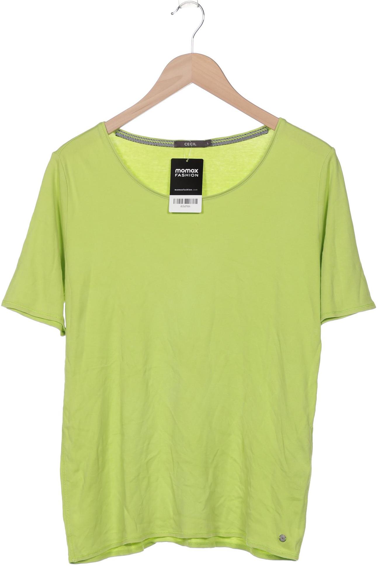 

Cecil Damen T-Shirt, hellgrün, Gr. 42