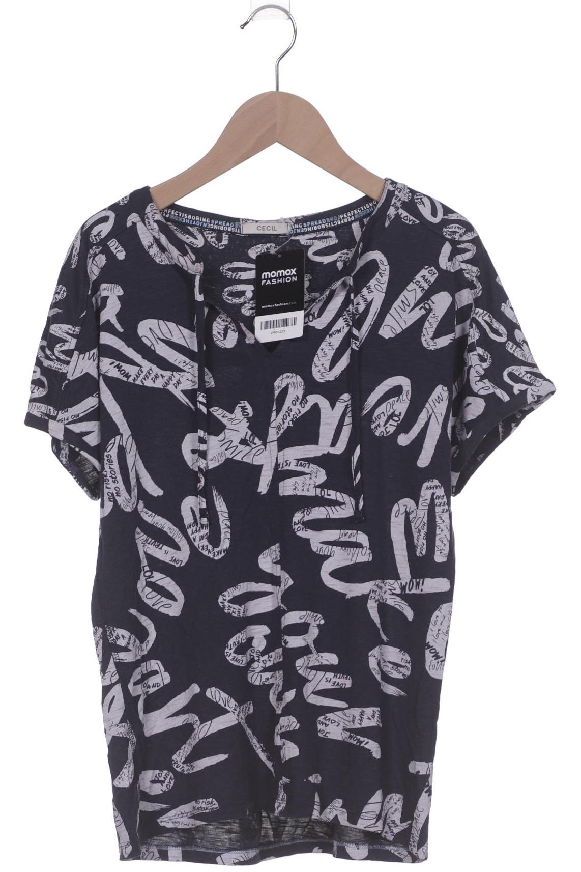 

Cecil Damen T-Shirt, marineblau, Gr. 38
