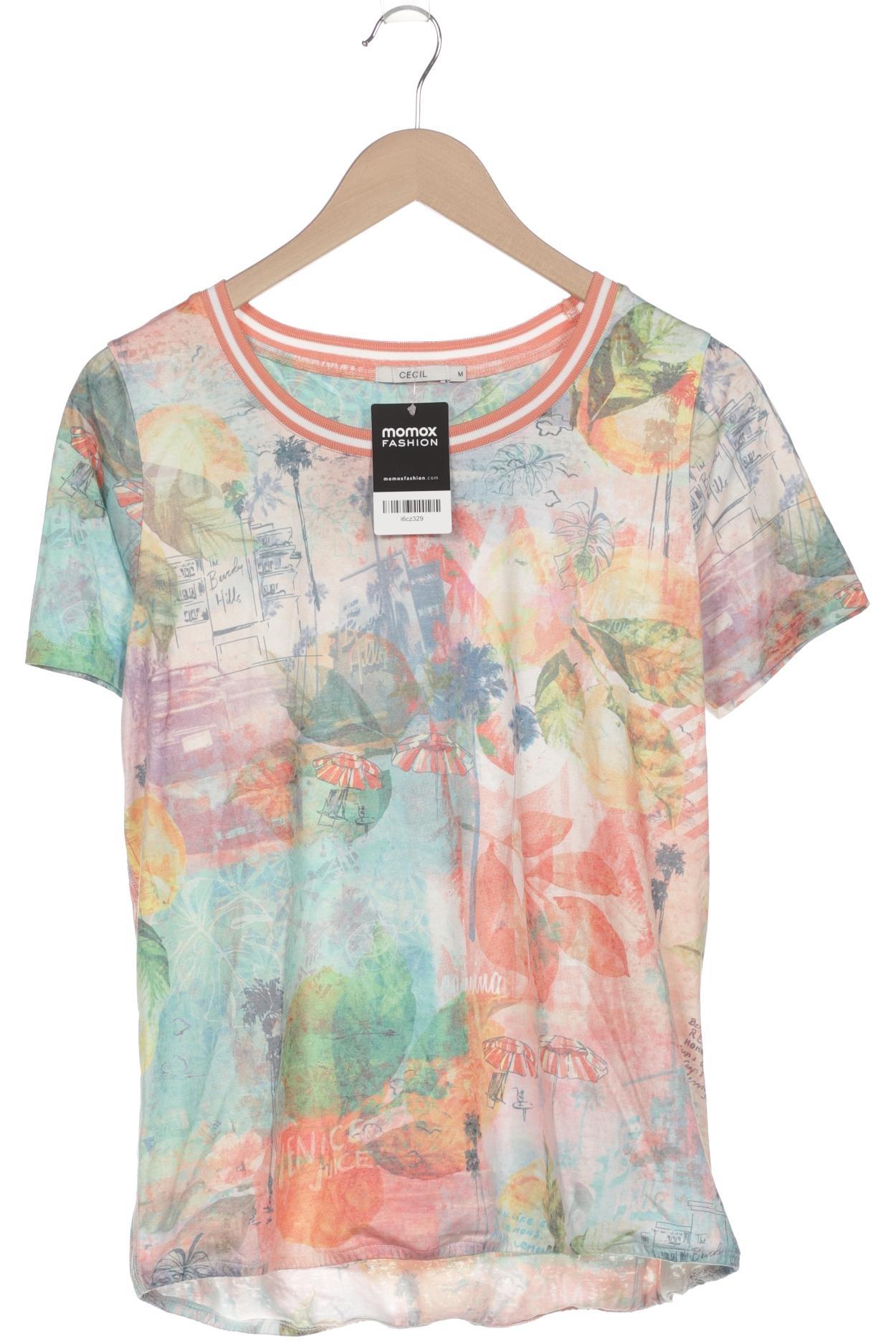 

Cecil Damen T-Shirt, mehrfarbig, Gr. 38