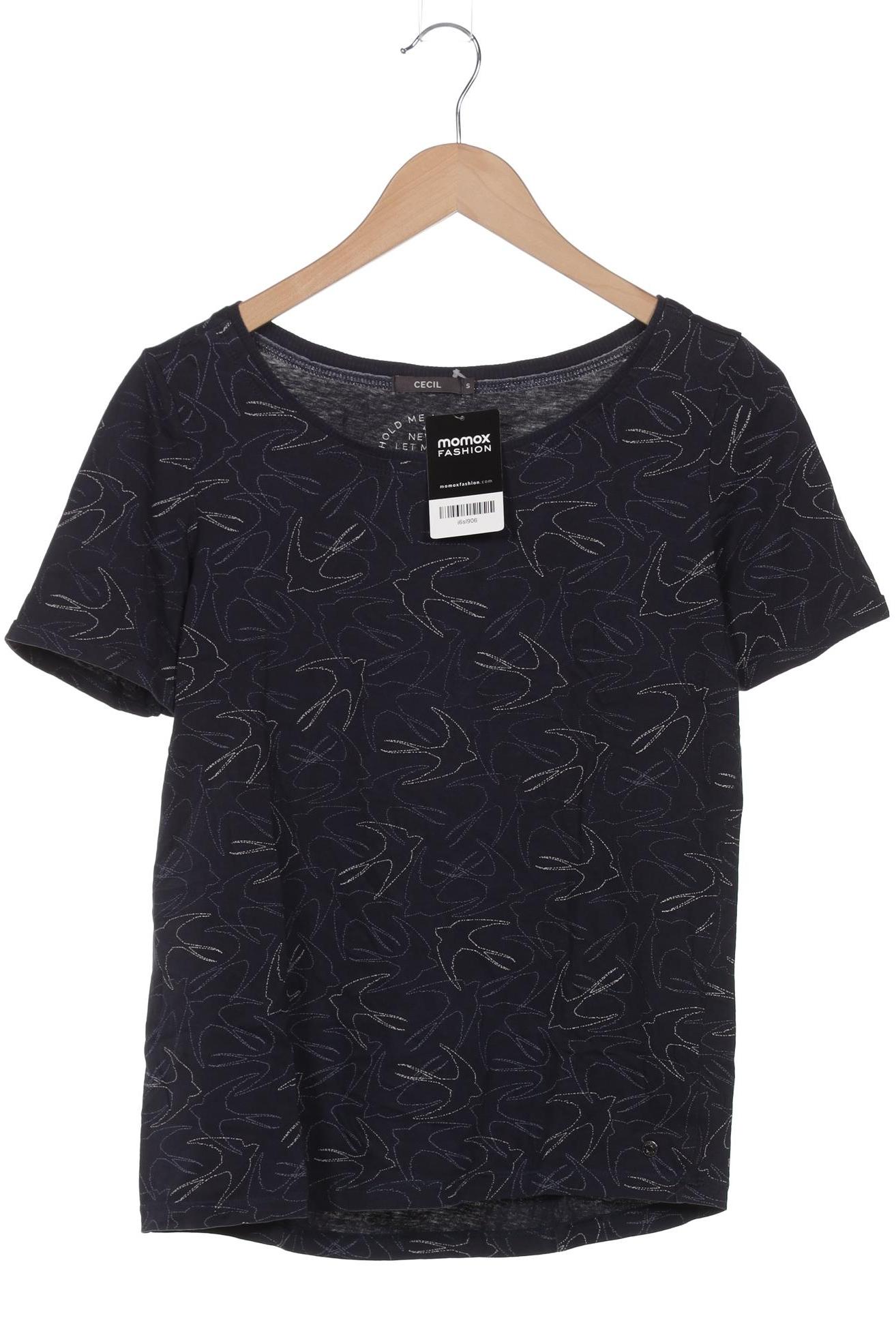 

Cecil Damen T-Shirt, marineblau, Gr. 36