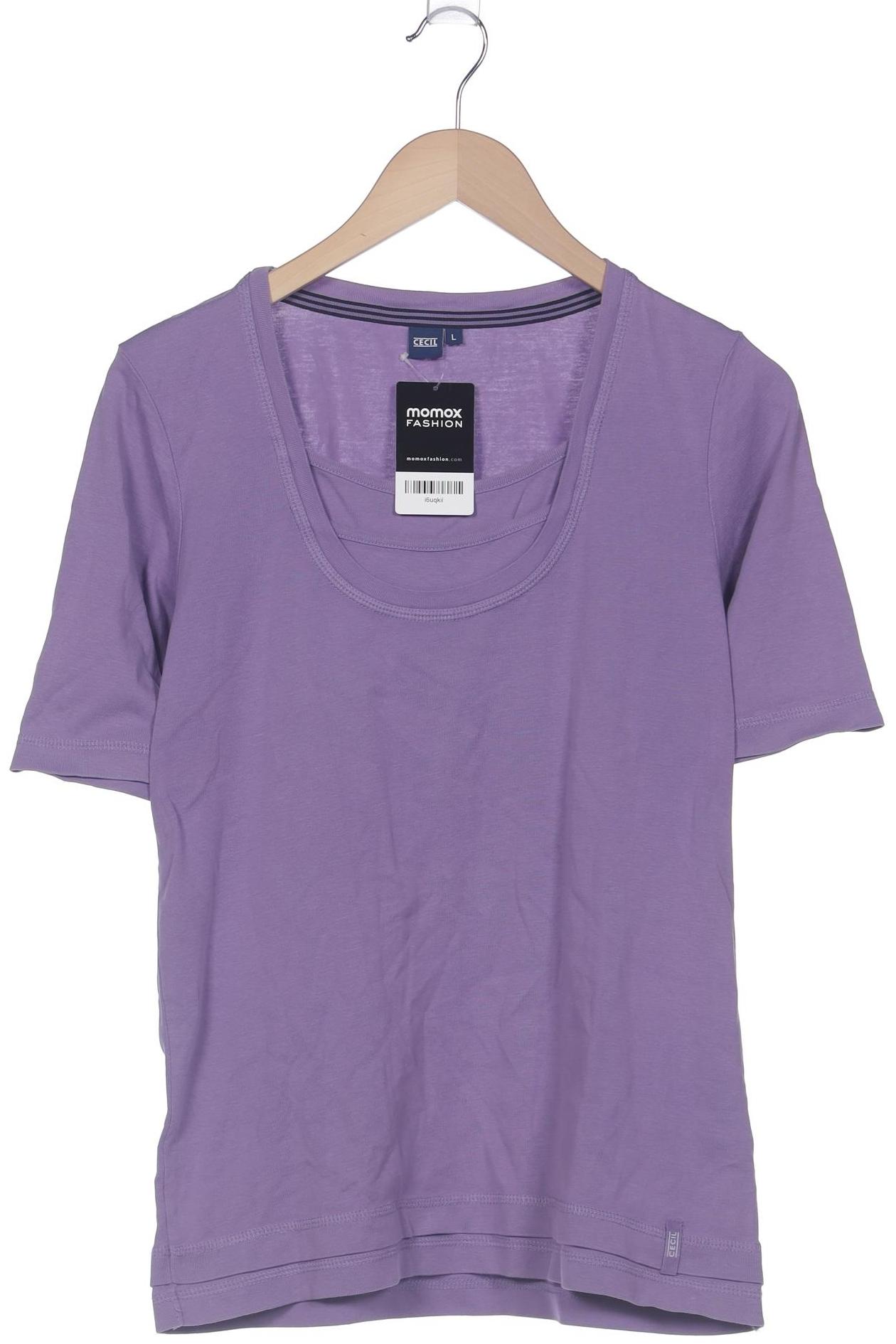 

Cecil Damen T-Shirt, flieder, Gr. 42