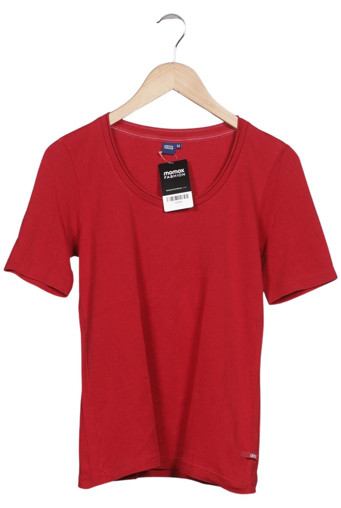 

Cecil Damen T-Shirt, rot, Gr. 38