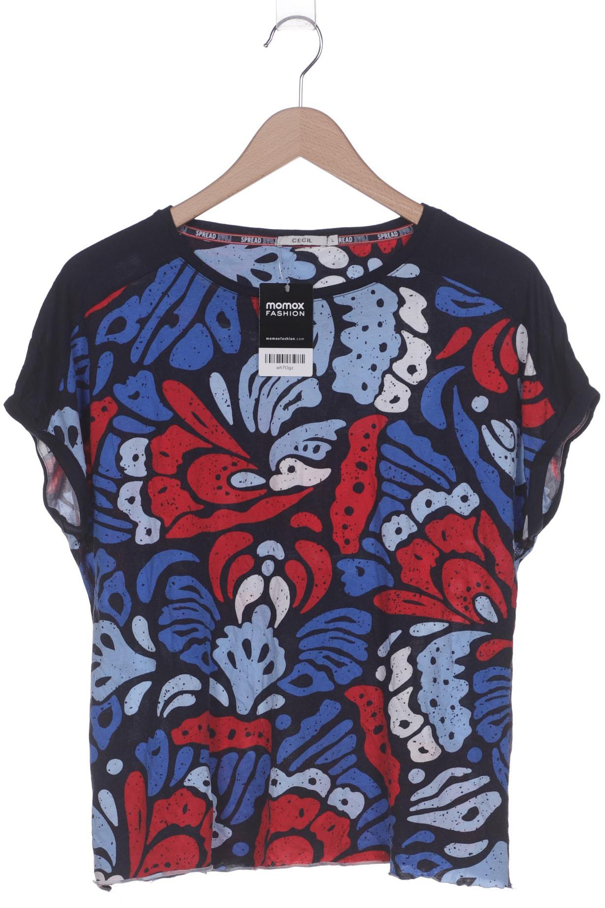 

Cecil Damen T-Shirt, marineblau, Gr. 42
