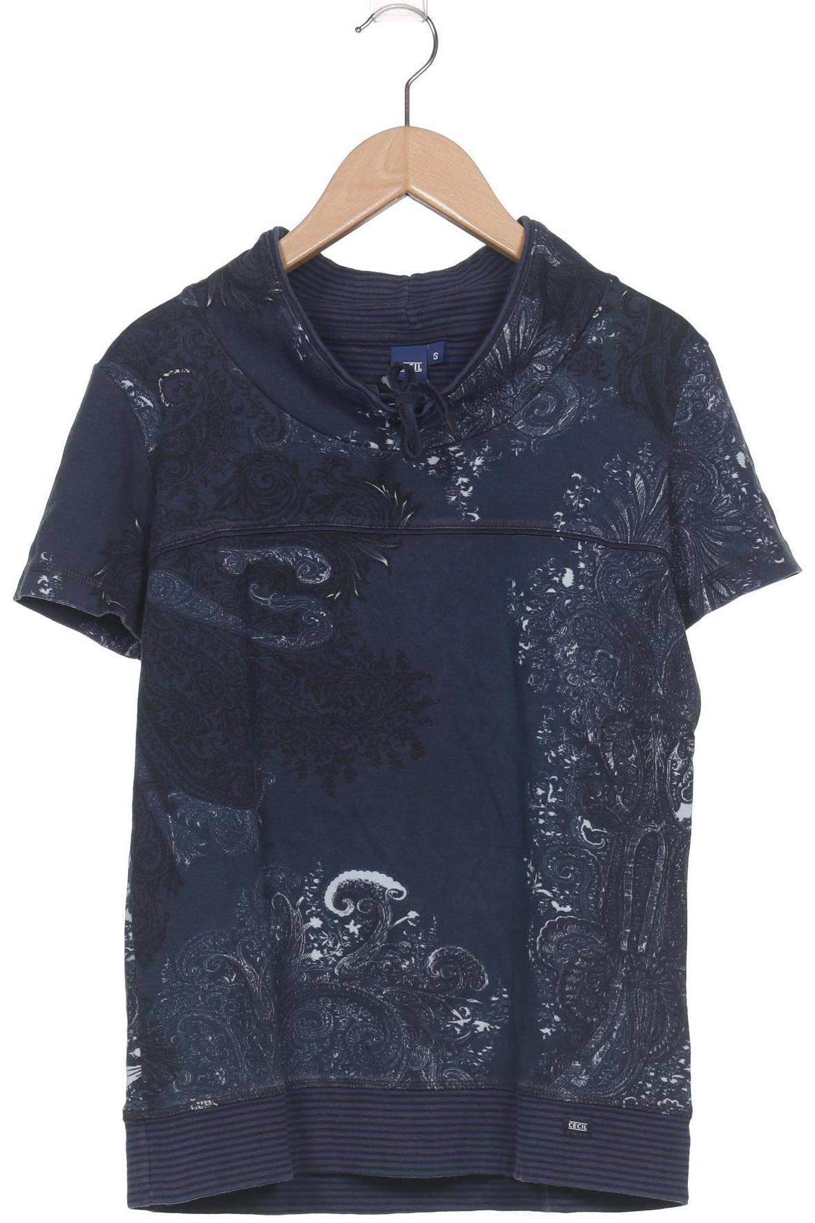 

Cecil Damen T-Shirt, marineblau, Gr. 36