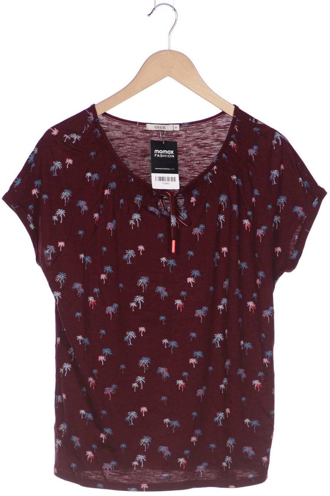 

Cecil Damen T-Shirt, bordeaux, Gr. 38