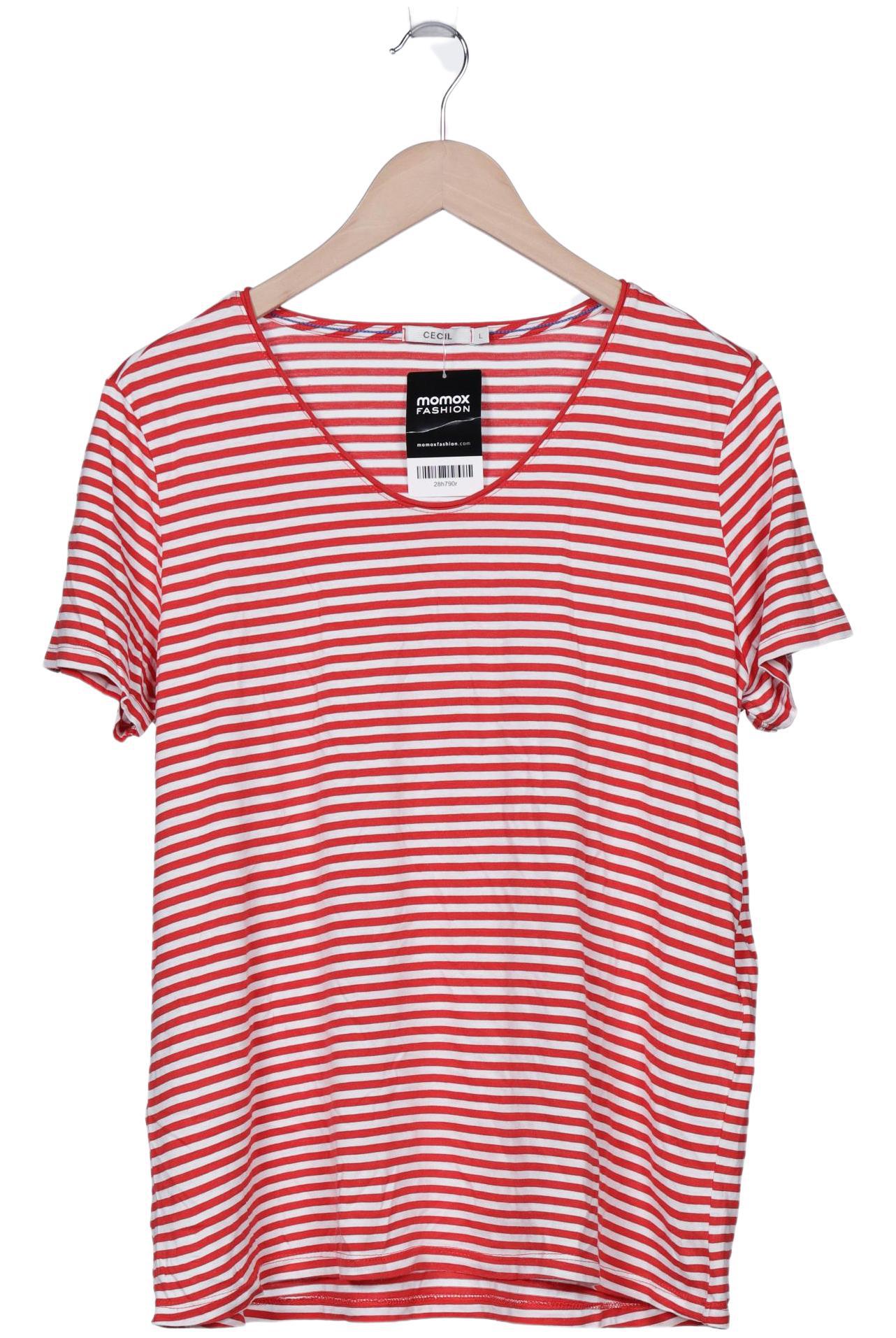 

Cecil Damen T-Shirt, rot, Gr. 42