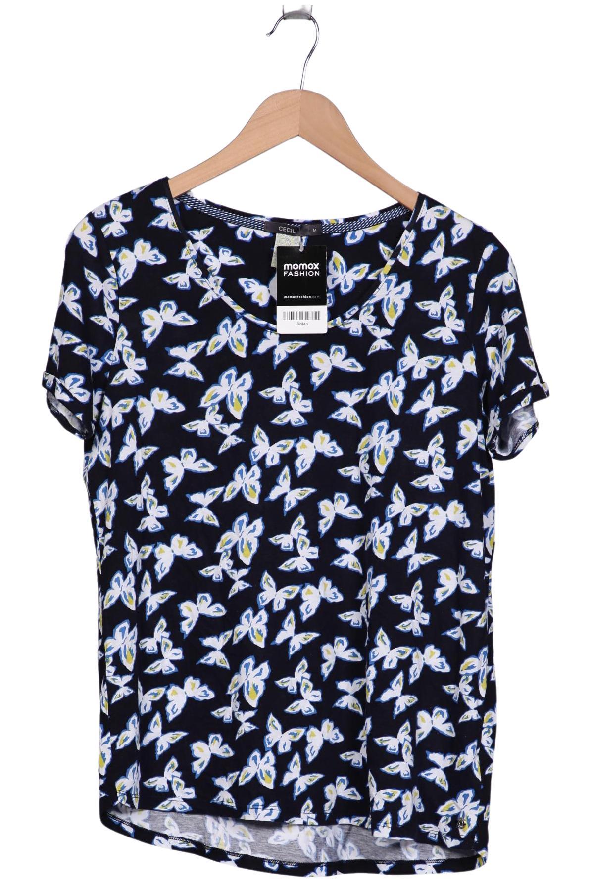 

Cecil Damen T-Shirt, mehrfarbig, Gr. 38