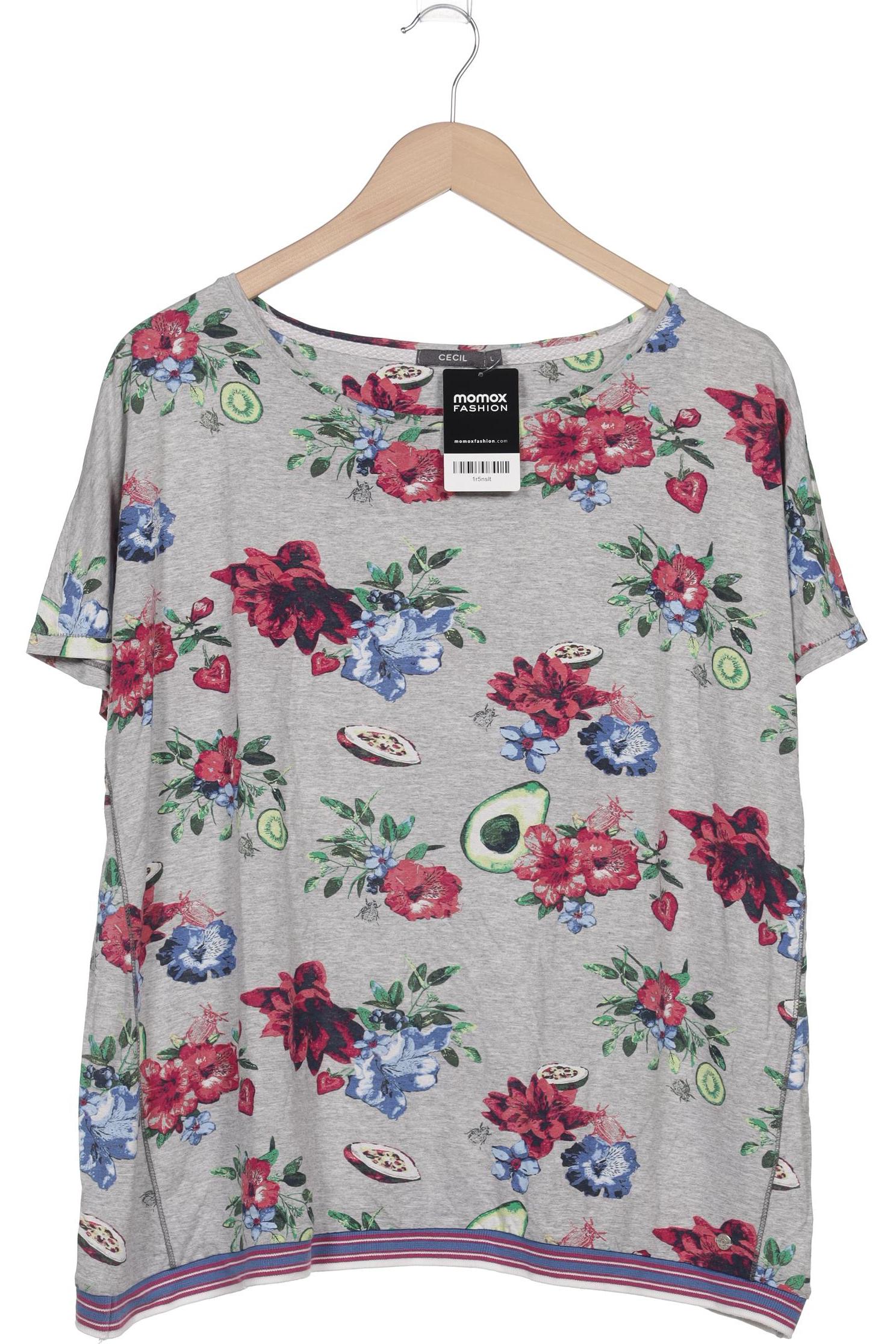 

Cecil Damen T-Shirt, grau, Gr. 42
