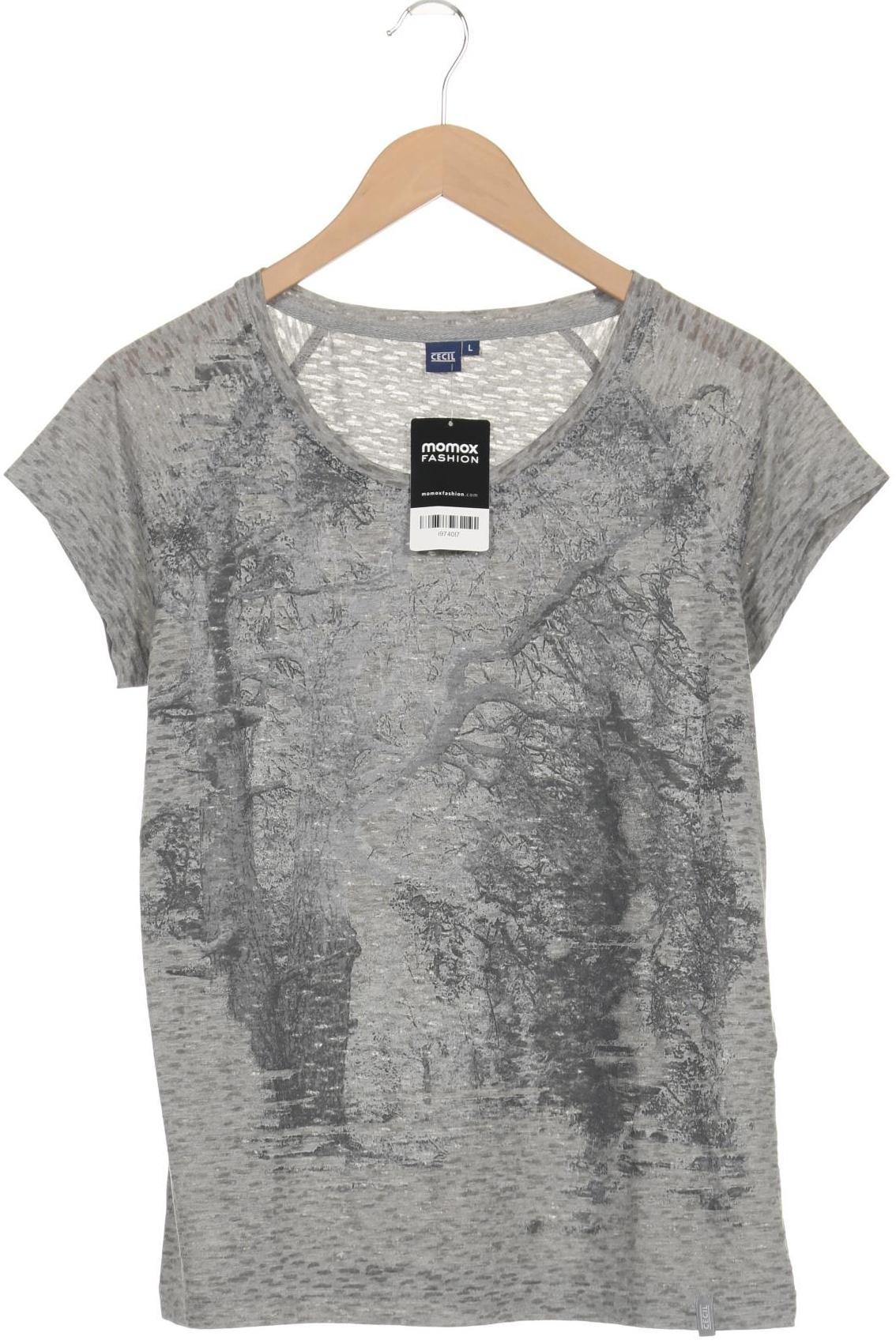 

Cecil Damen T-Shirt, grau, Gr. 42