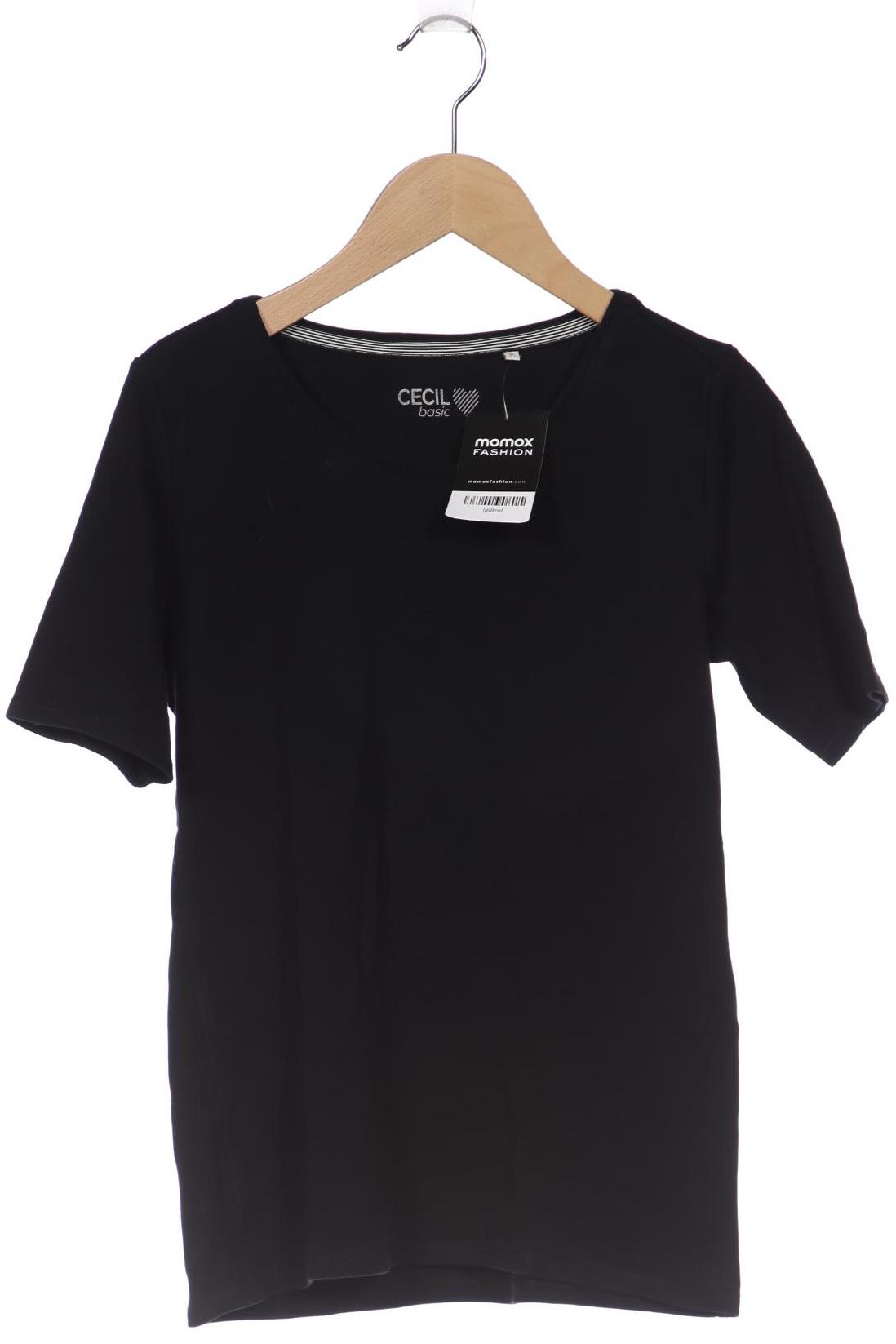 

CECIL Damen T-Shirt, schwarz