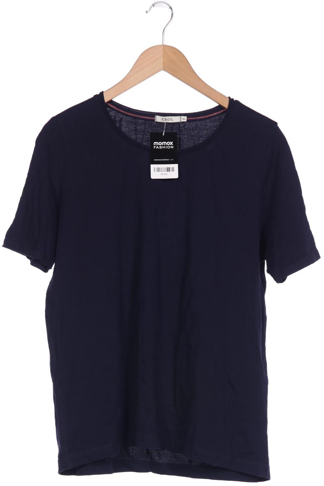 

CECIL Damen T-Shirt, marineblau