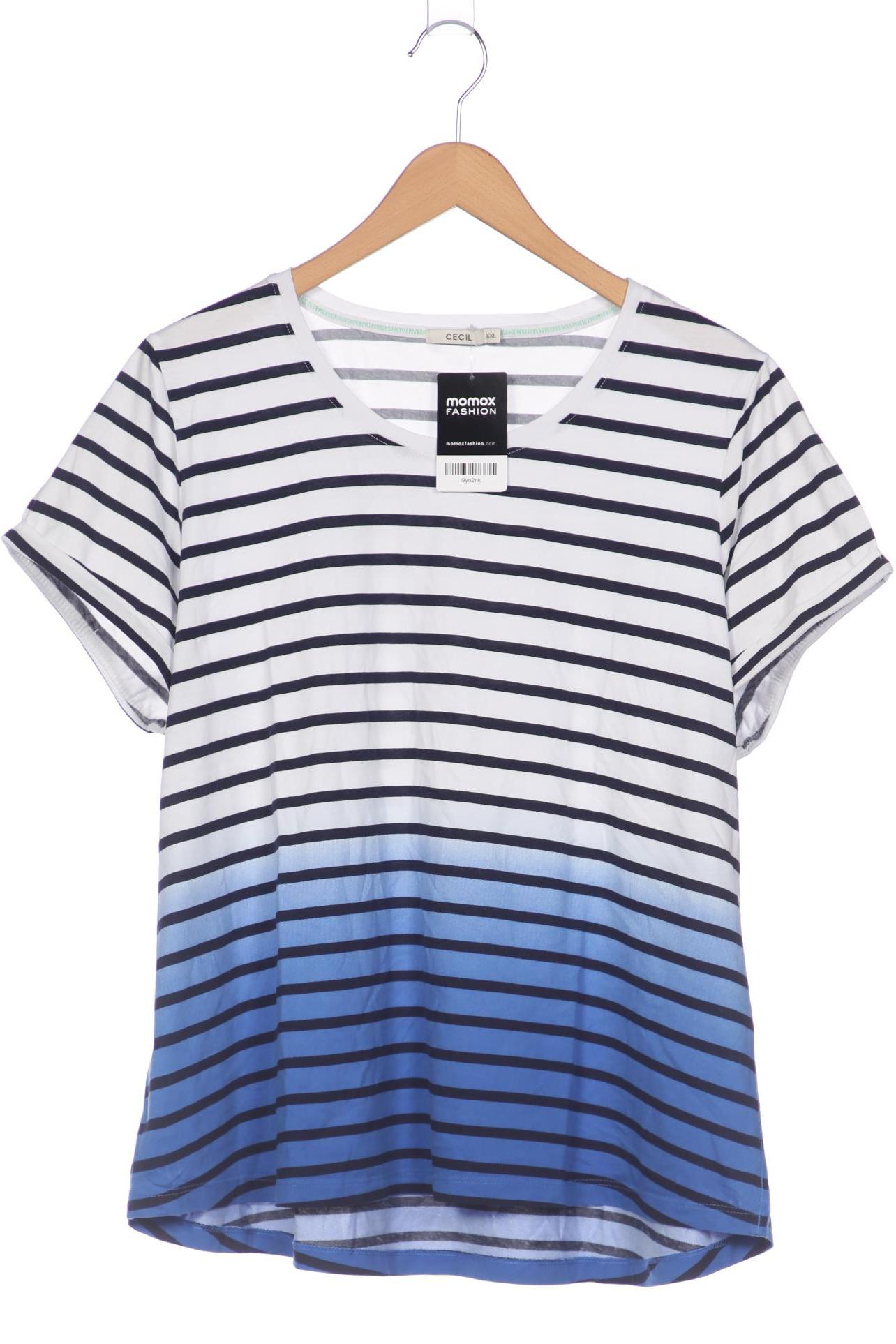 

Cecil Damen T-Shirt, weiß, Gr. 46