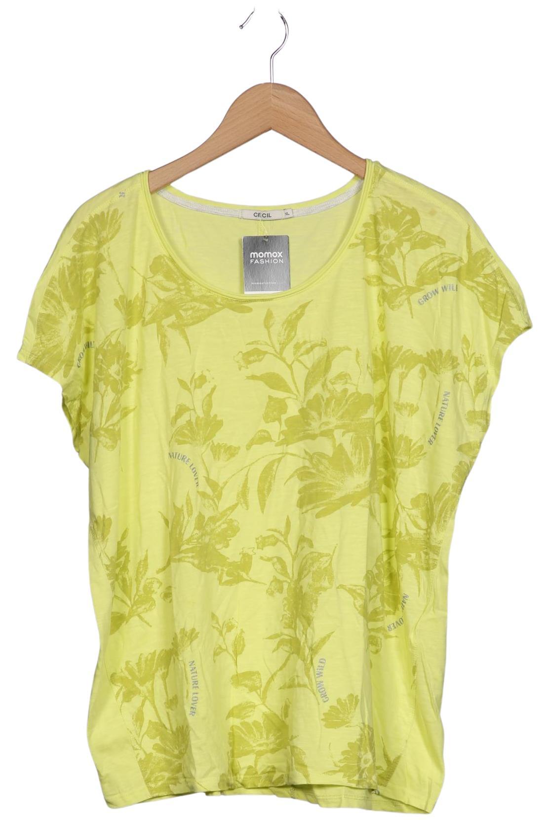 

Cecil Damen T-Shirt, gelb, Gr. 44