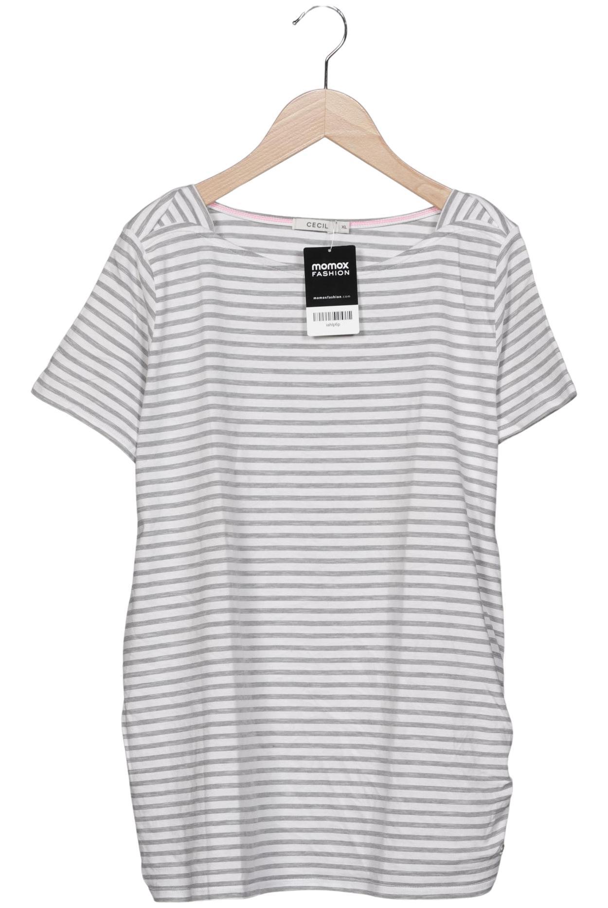 

Cecil Damen T-Shirt, weiß, Gr. 44