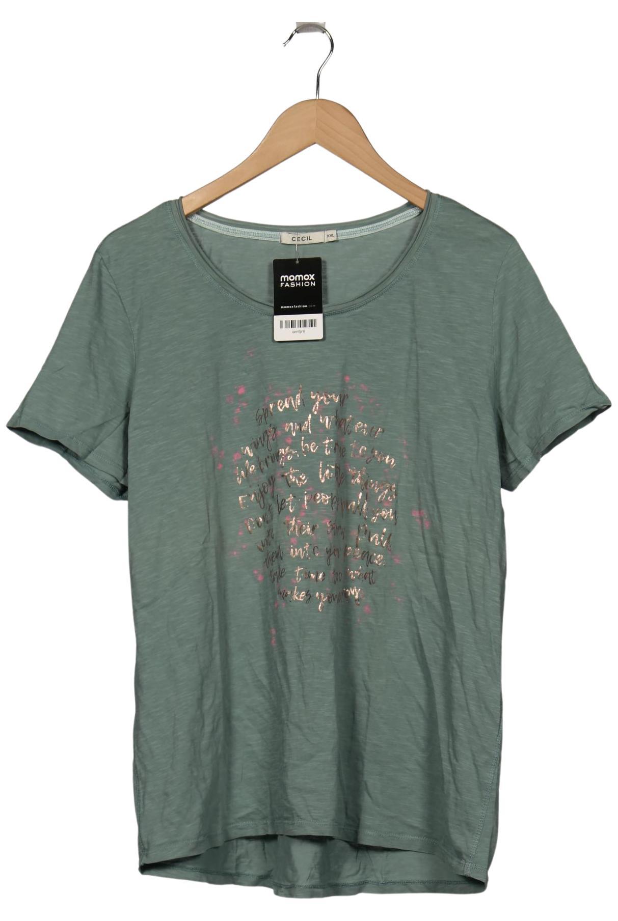 

Cecil Damen T-Shirt, türkis, Gr. 46