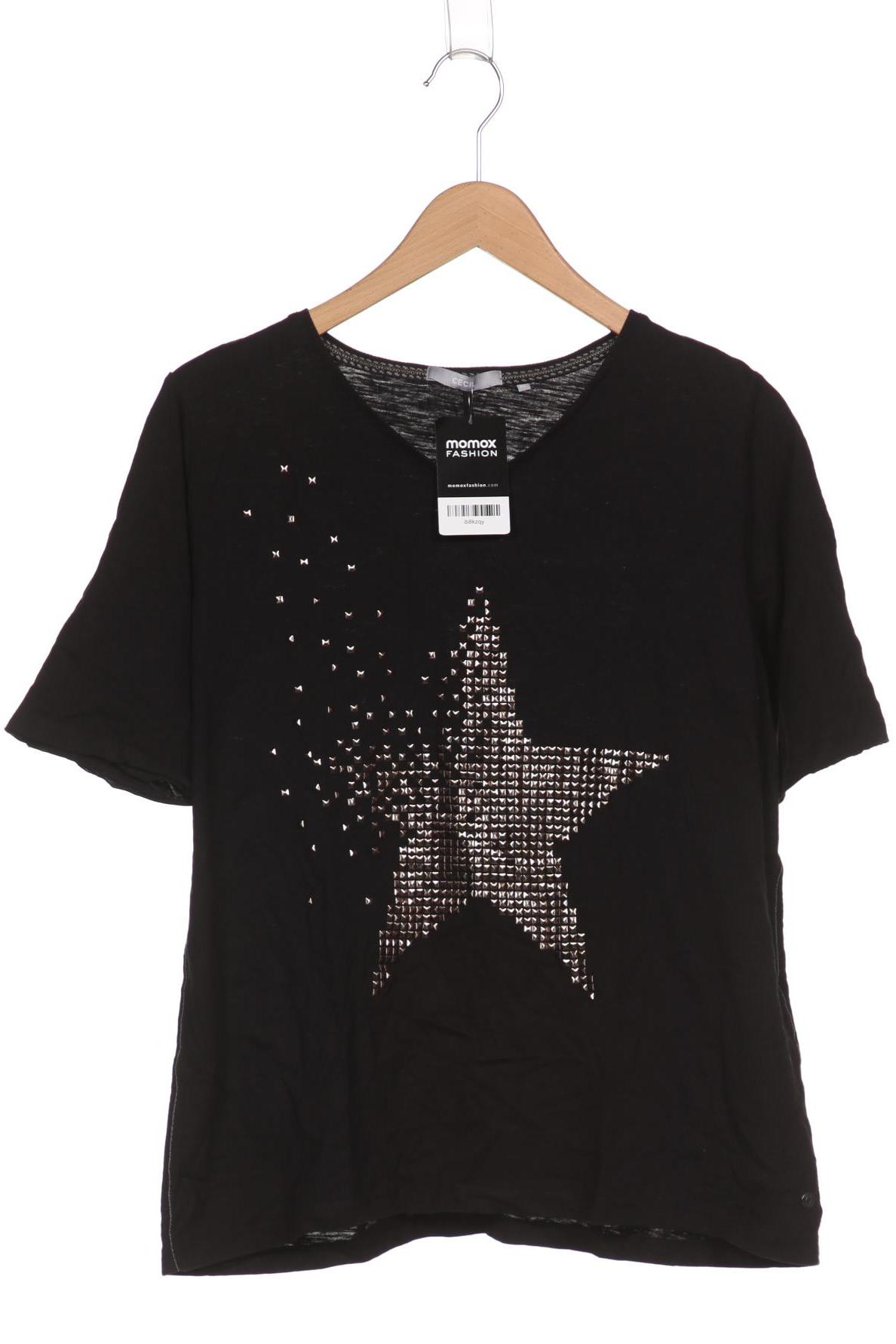 

CECIL Damen T-Shirt, schwarz