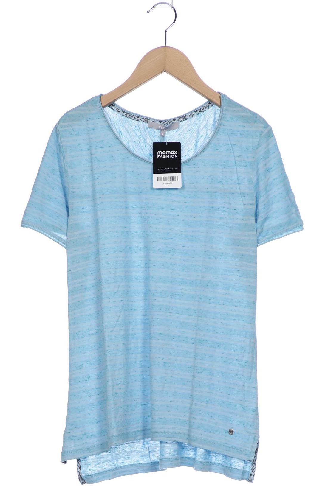 

Cecil Damen T-Shirt, hellblau, Gr. 36
