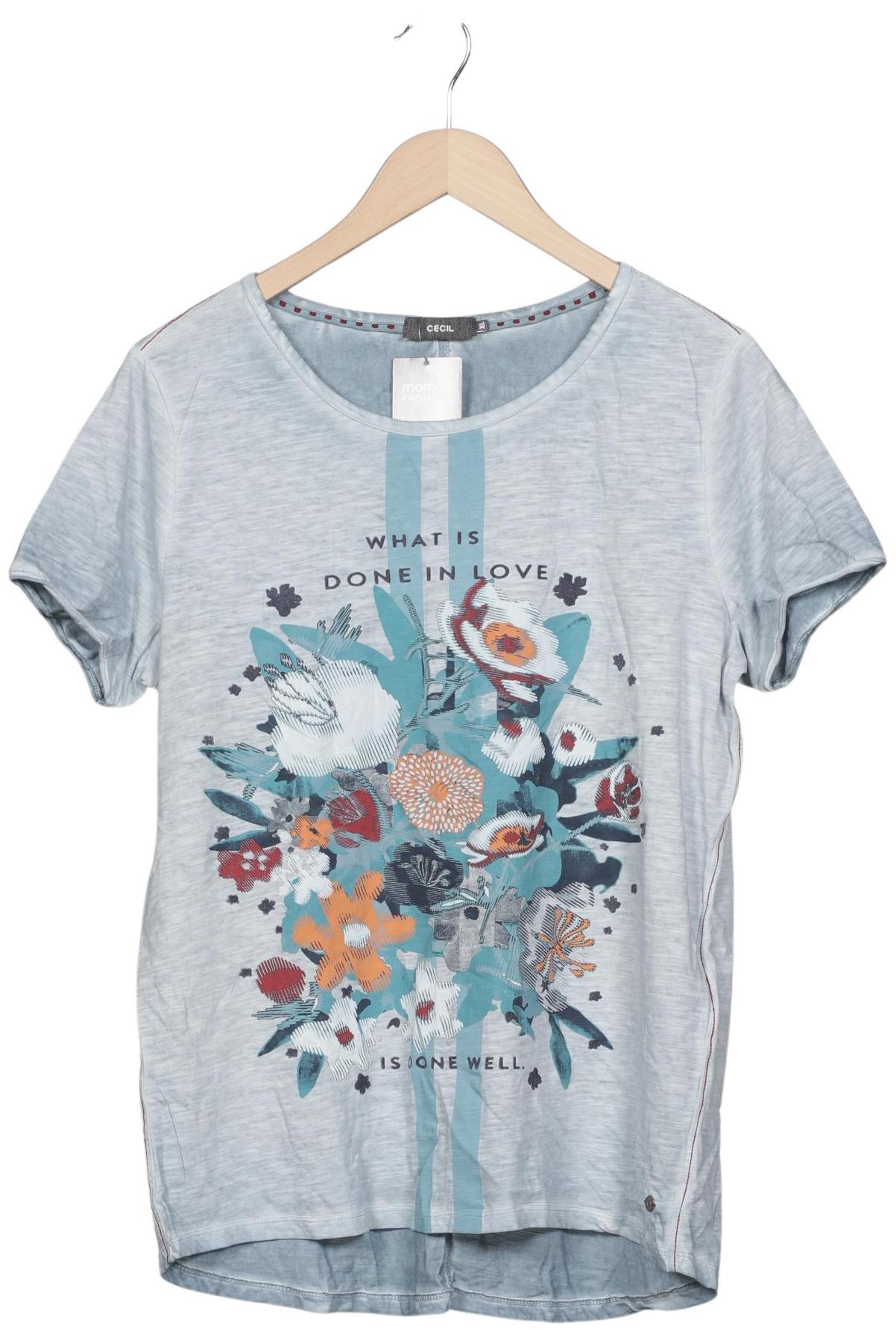 

Cecil Damen T-Shirt, hellblau, Gr. 44