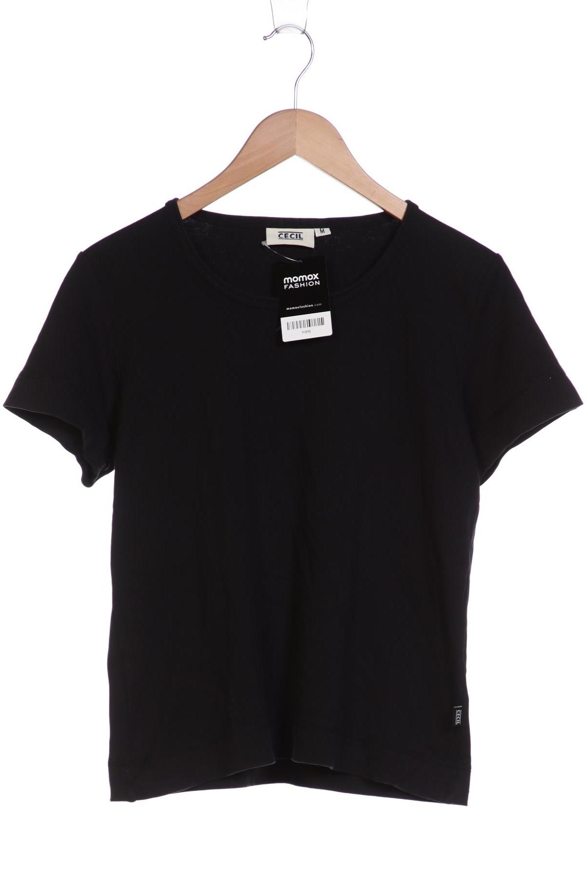 

CECIL Damen T-Shirt, schwarz