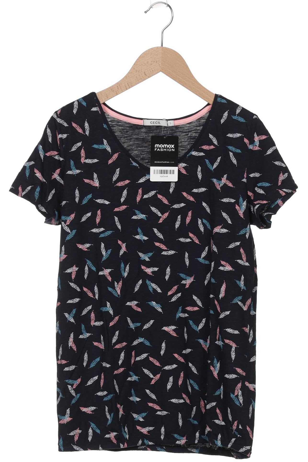 

Cecil Damen T-Shirt, marineblau, Gr. 36