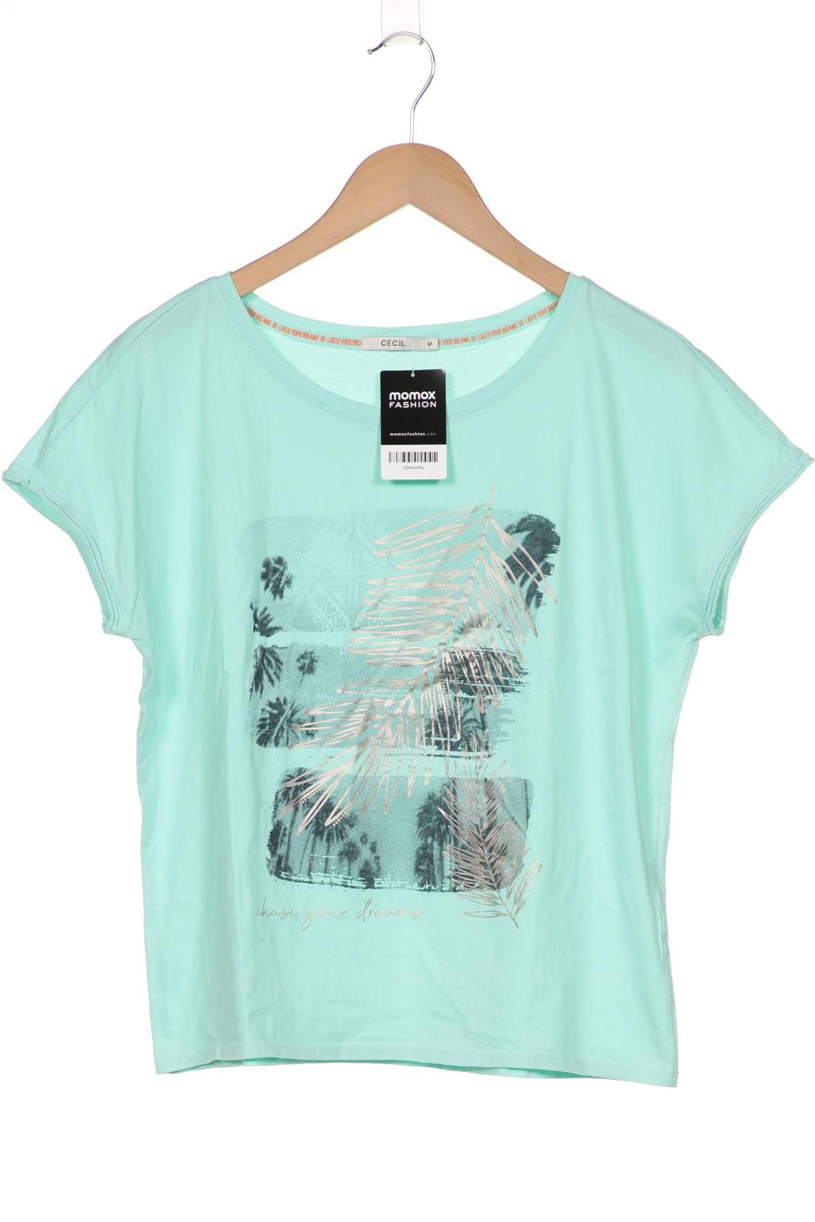 

CECIL Damen T-Shirt, hellgrün