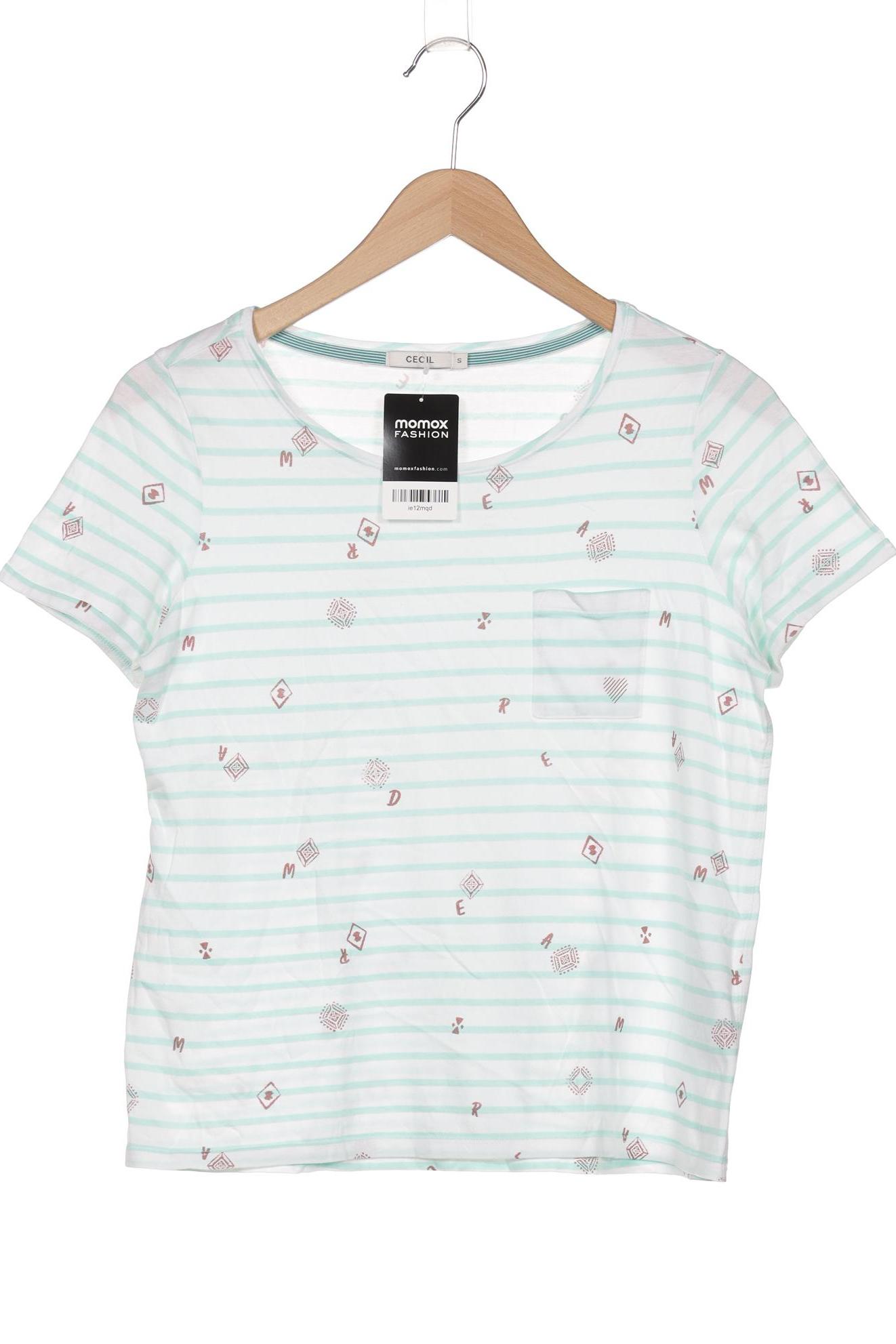 

Cecil Damen T-Shirt, weiß, Gr. 36