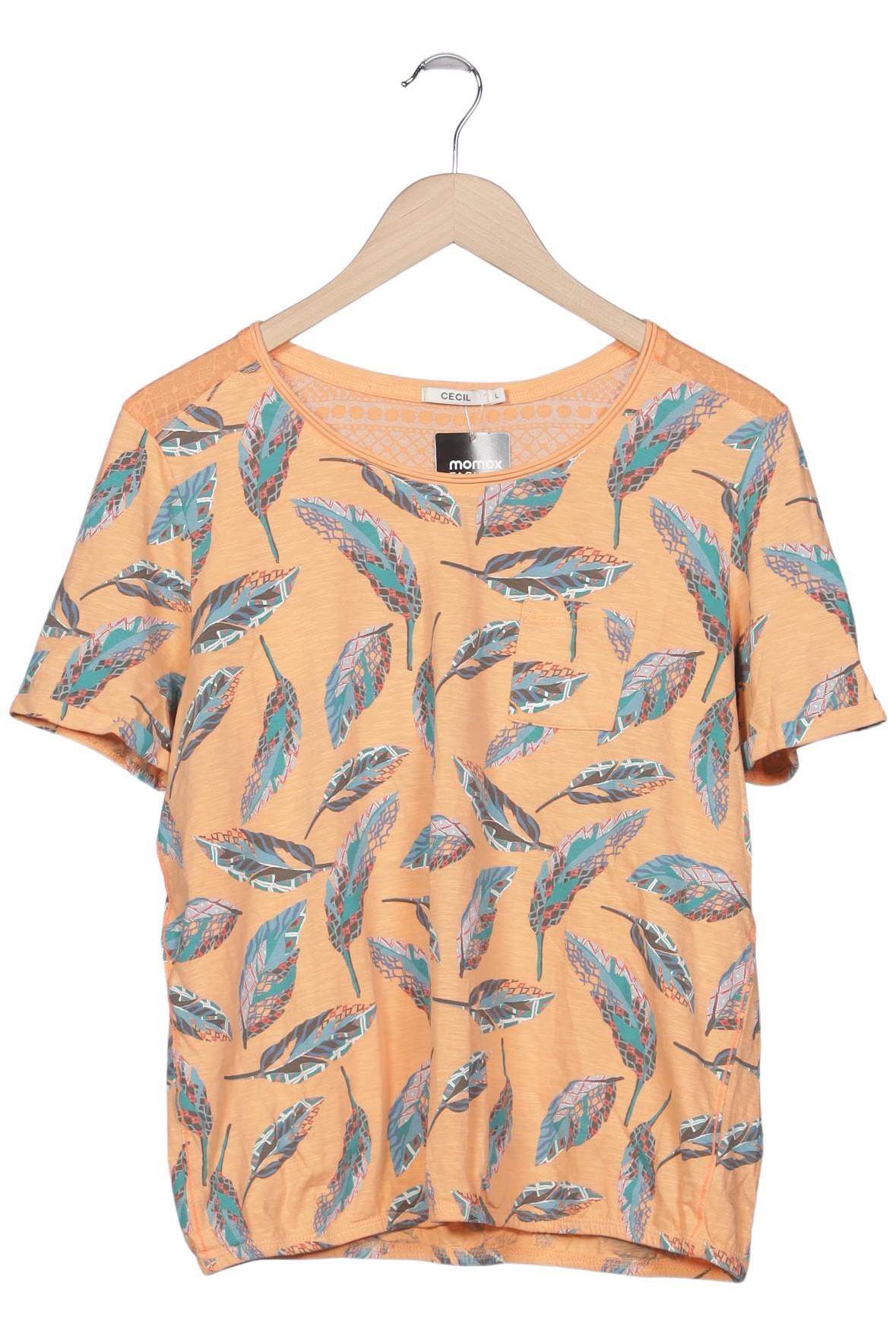 

Cecil Damen T-Shirt, orange, Gr. 42