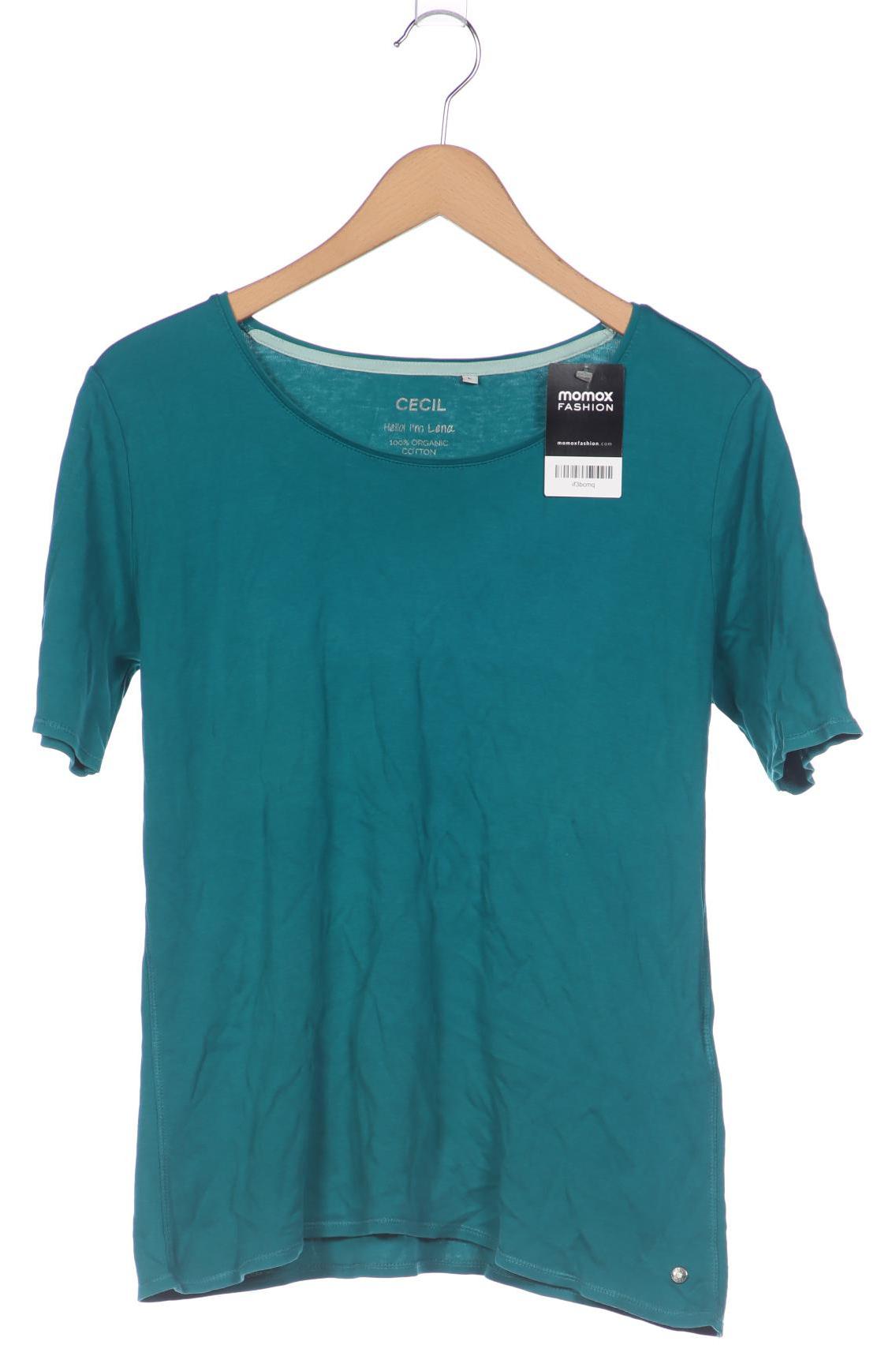 

Cecil Damen T-Shirt, türkis, Gr. 42