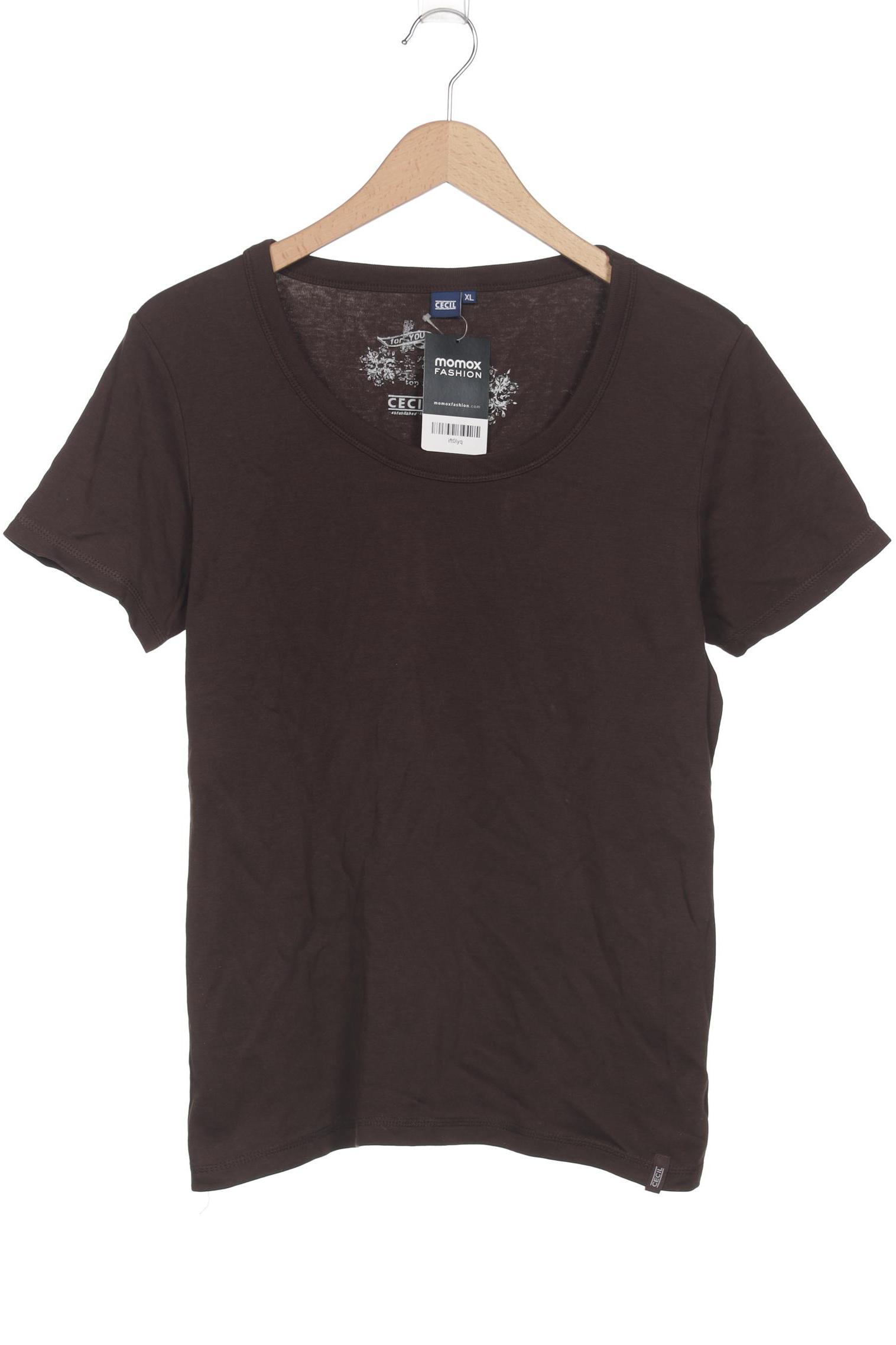 

Cecil Damen T-Shirt, braun, Gr. 44