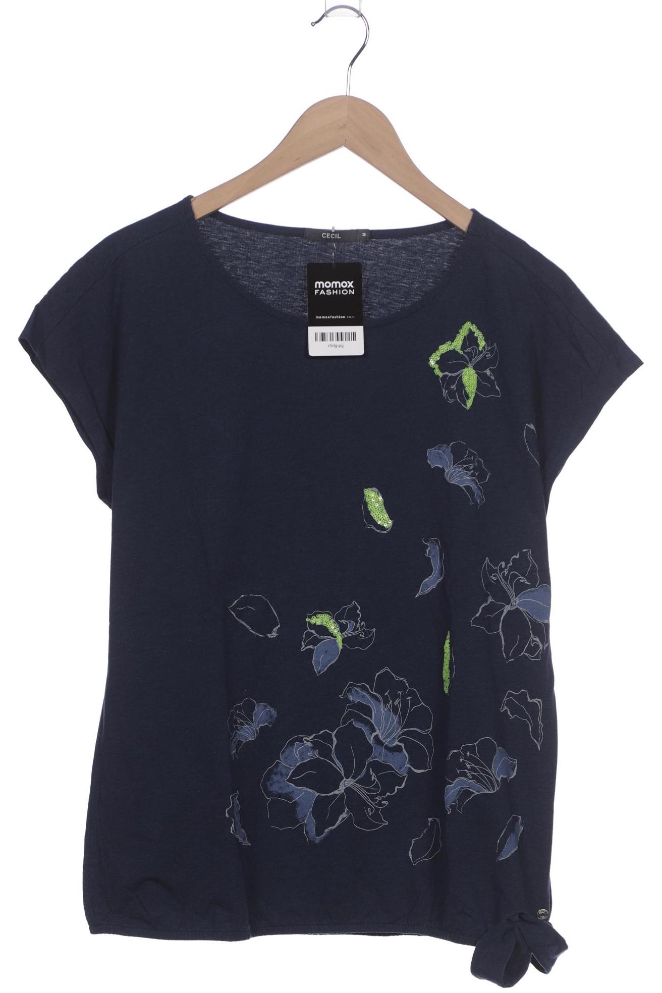 

Cecil Damen T-Shirt, marineblau, Gr. 38