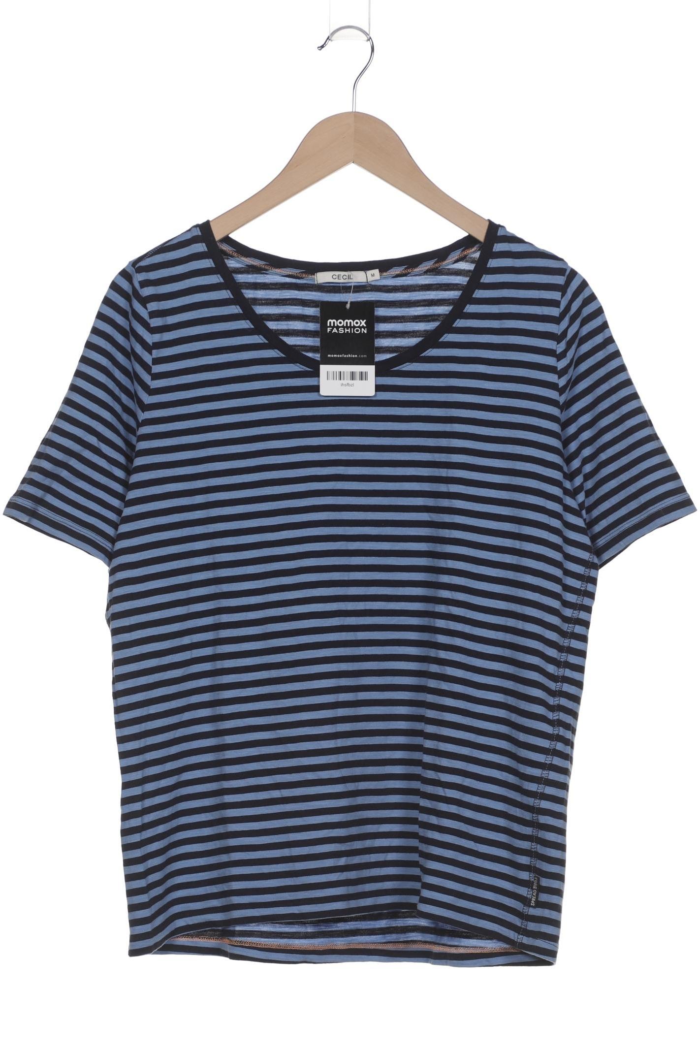 

Cecil Damen T-Shirt, blau, Gr. 38