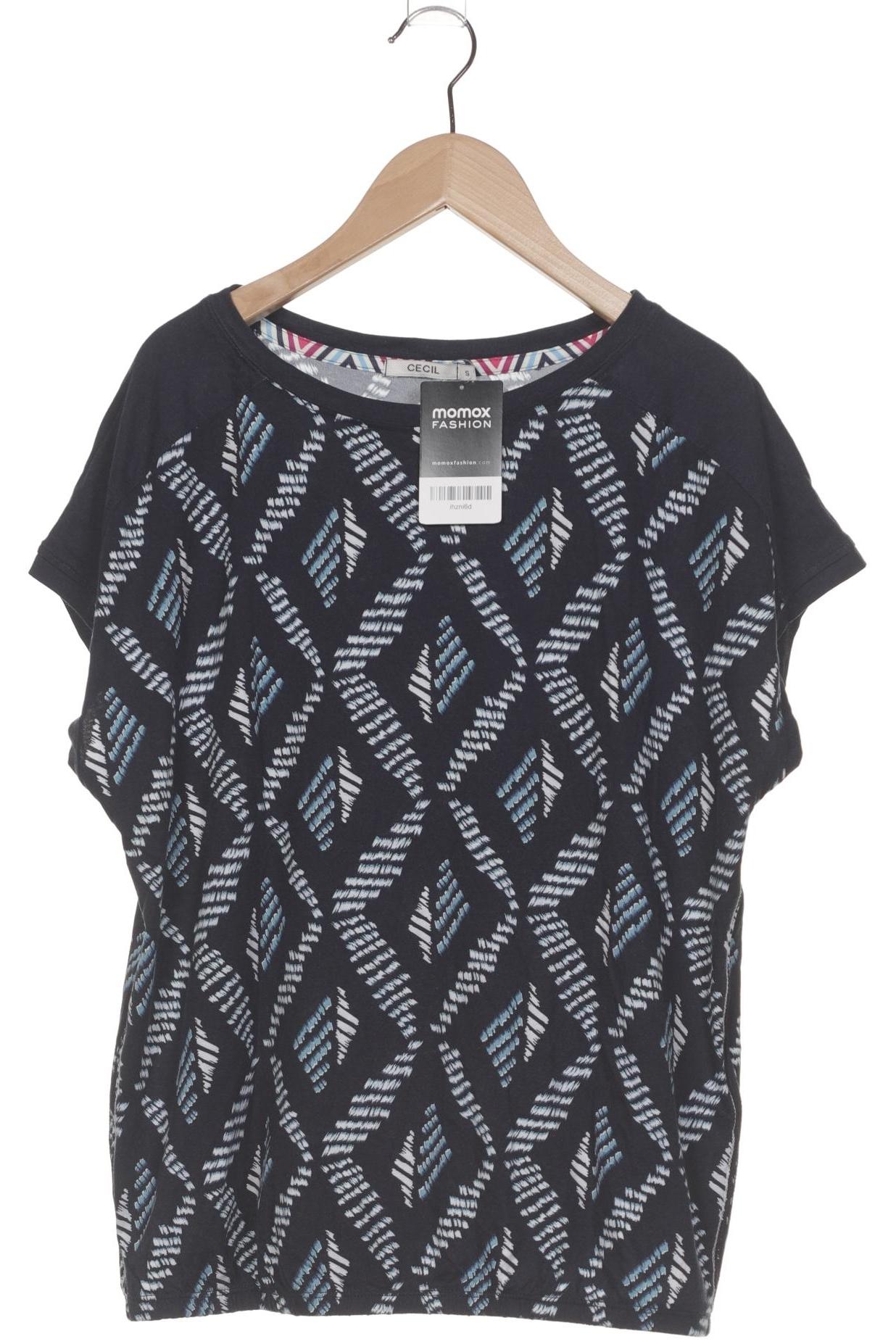 

Cecil Damen T-Shirt, marineblau, Gr. 36
