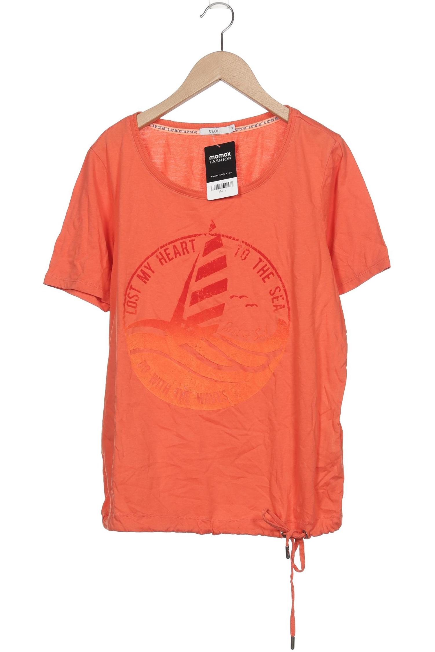 

Cecil Damen T-Shirt, orange, Gr. 38