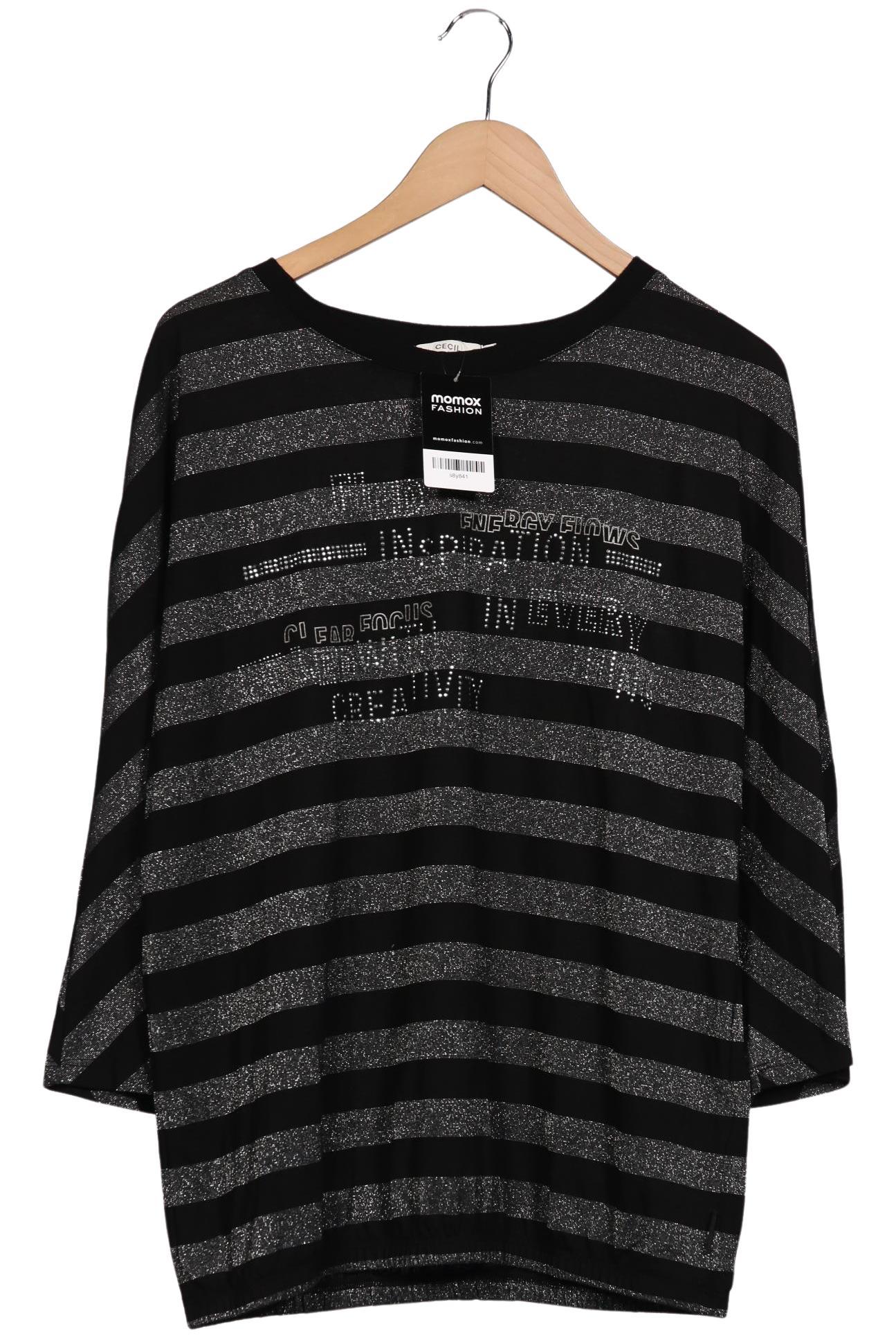 

Cecil Damen T-Shirt, schwarz, Gr. 42