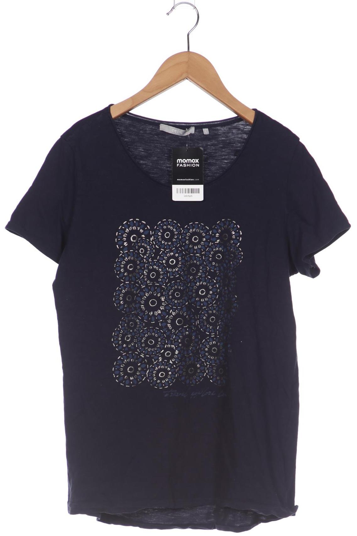 

Cecil Damen T-Shirt, marineblau, Gr. 42