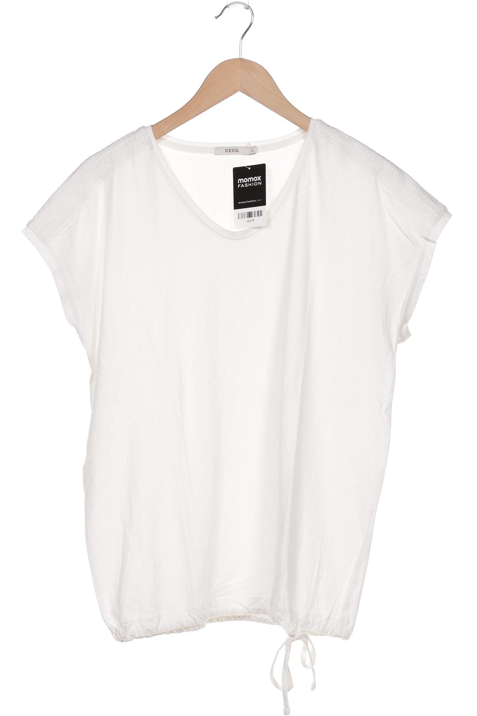 

Cecil Damen T-Shirt, weiß, Gr. 42