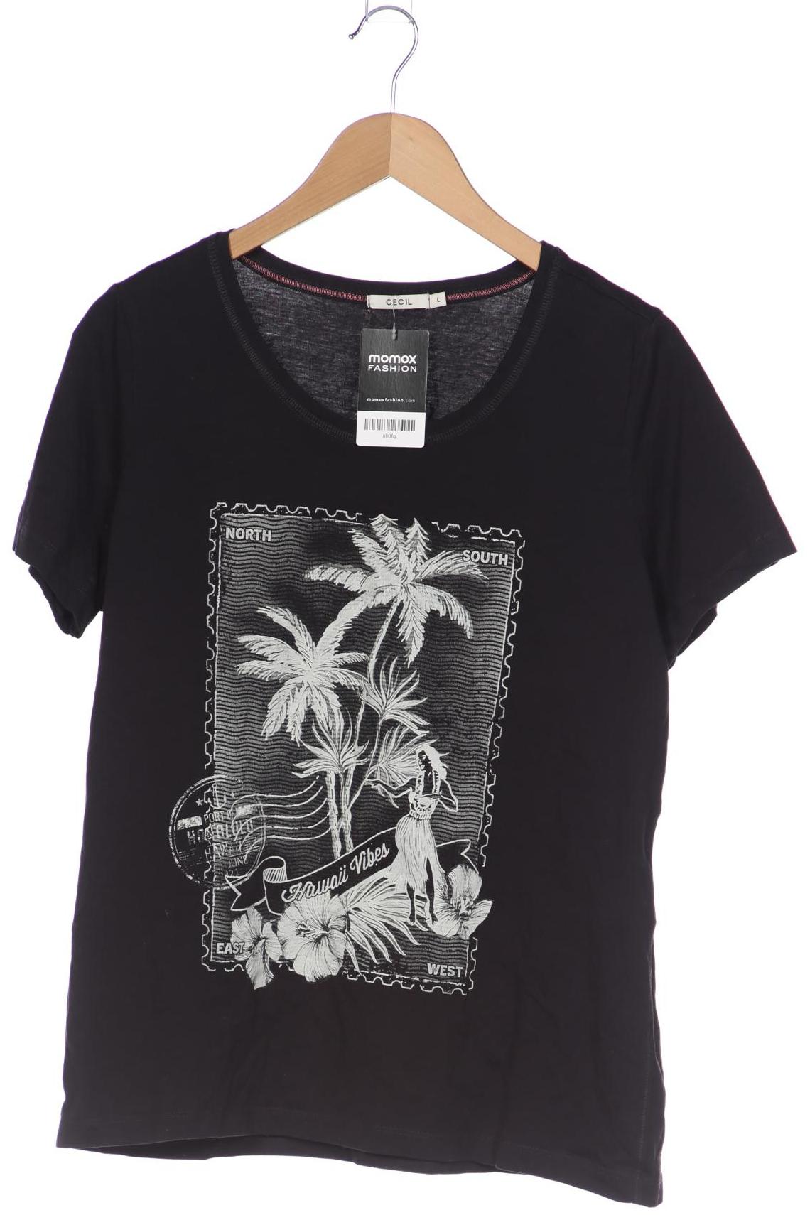

CECIL Damen T-Shirt, marineblau