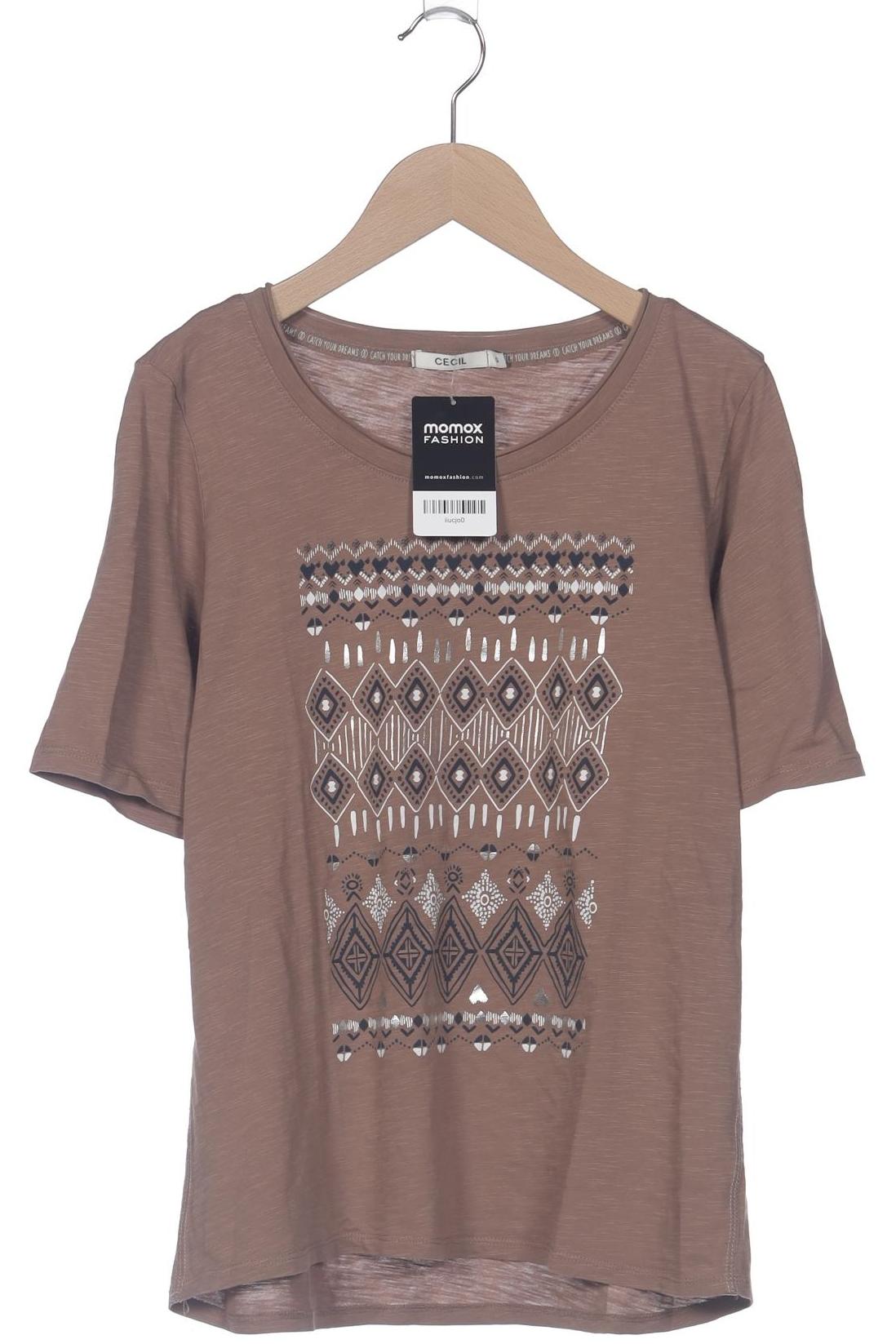 

Cecil Damen T-Shirt, braun, Gr. 36