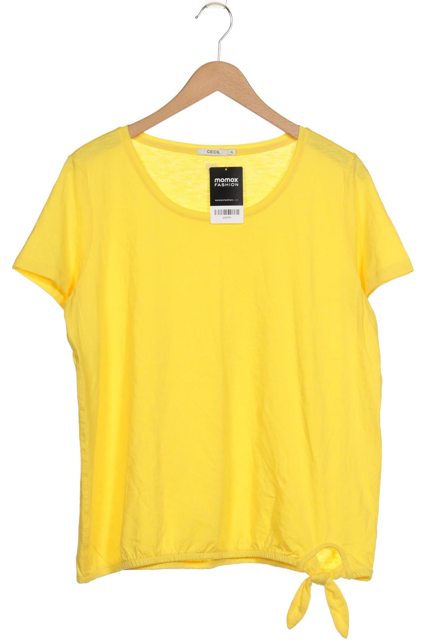 

Cecil Damen T-Shirt, gelb, Gr. 44
