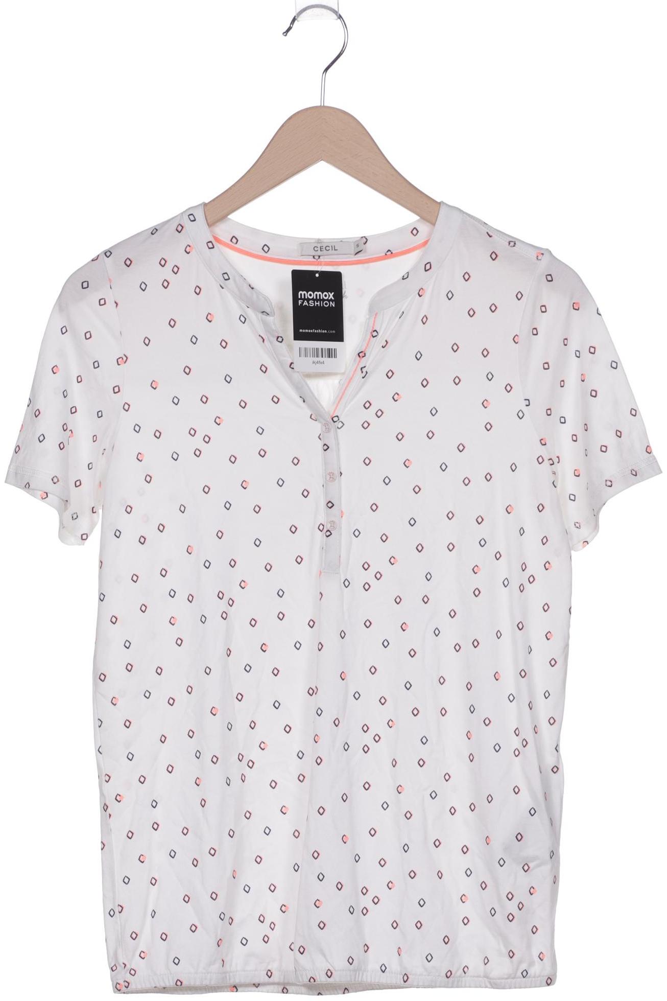 

Cecil Damen T-Shirt, weiß, Gr. 36