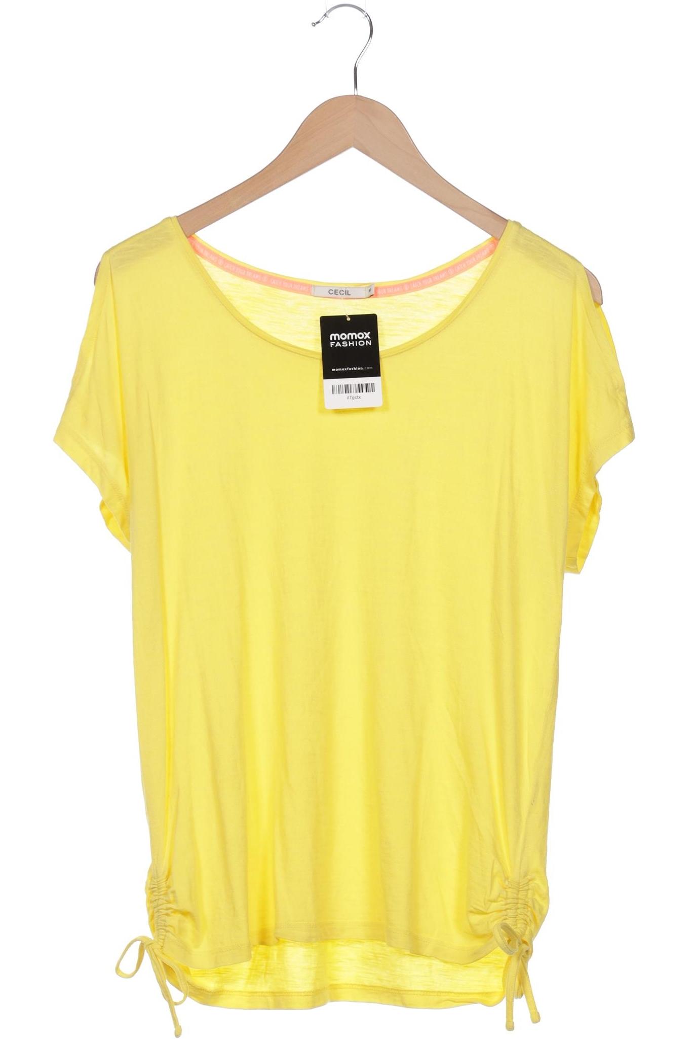 

Cecil Damen T-Shirt, gelb, Gr. 38