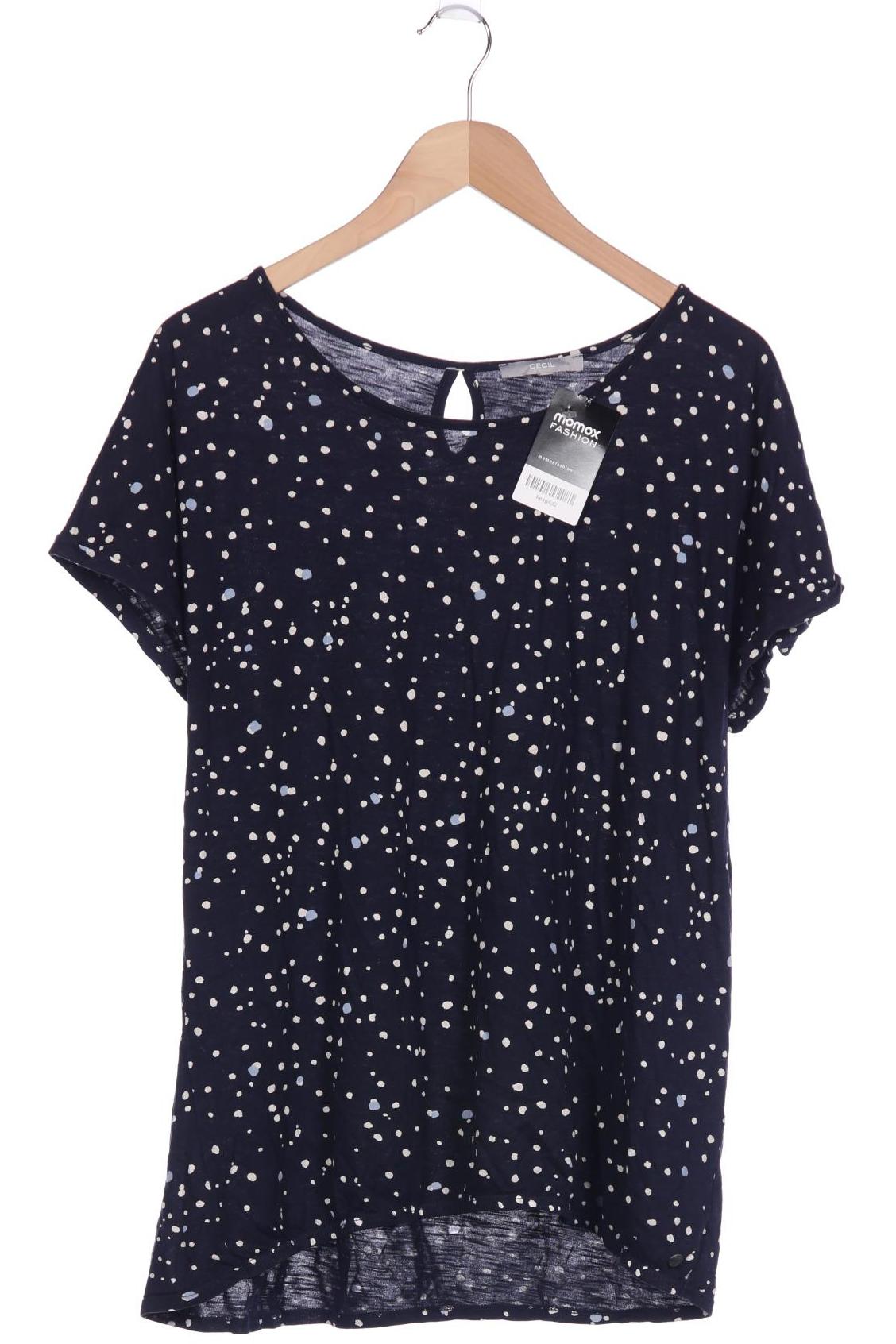 

Cecil Damen T-Shirt, marineblau, Gr. 42