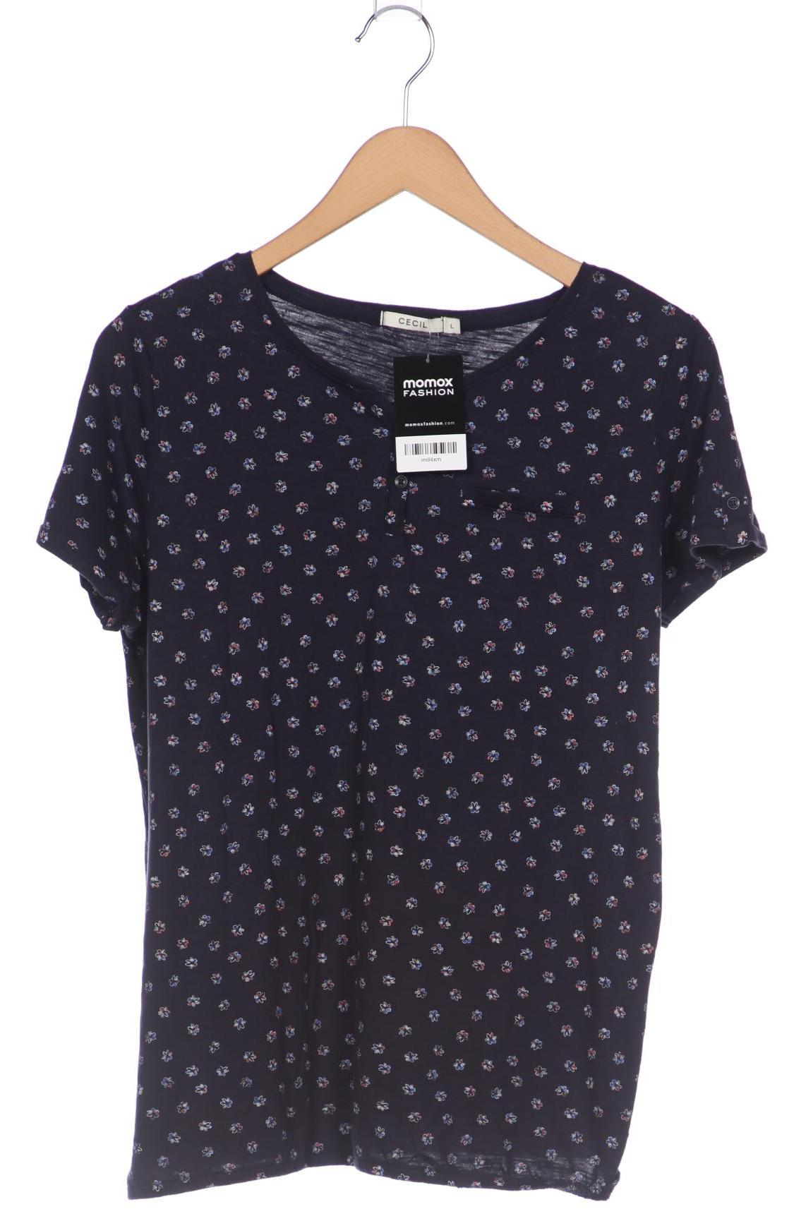 

Cecil Damen T-Shirt, marineblau, Gr. 42