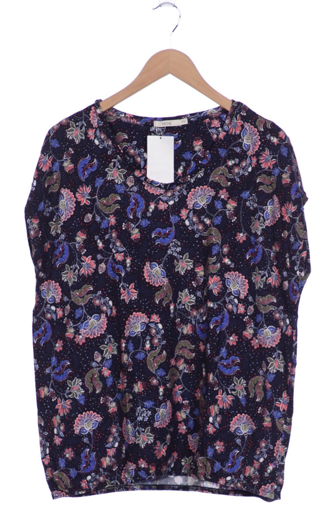 

Cecil Damen T-Shirt, marineblau, Gr. 46