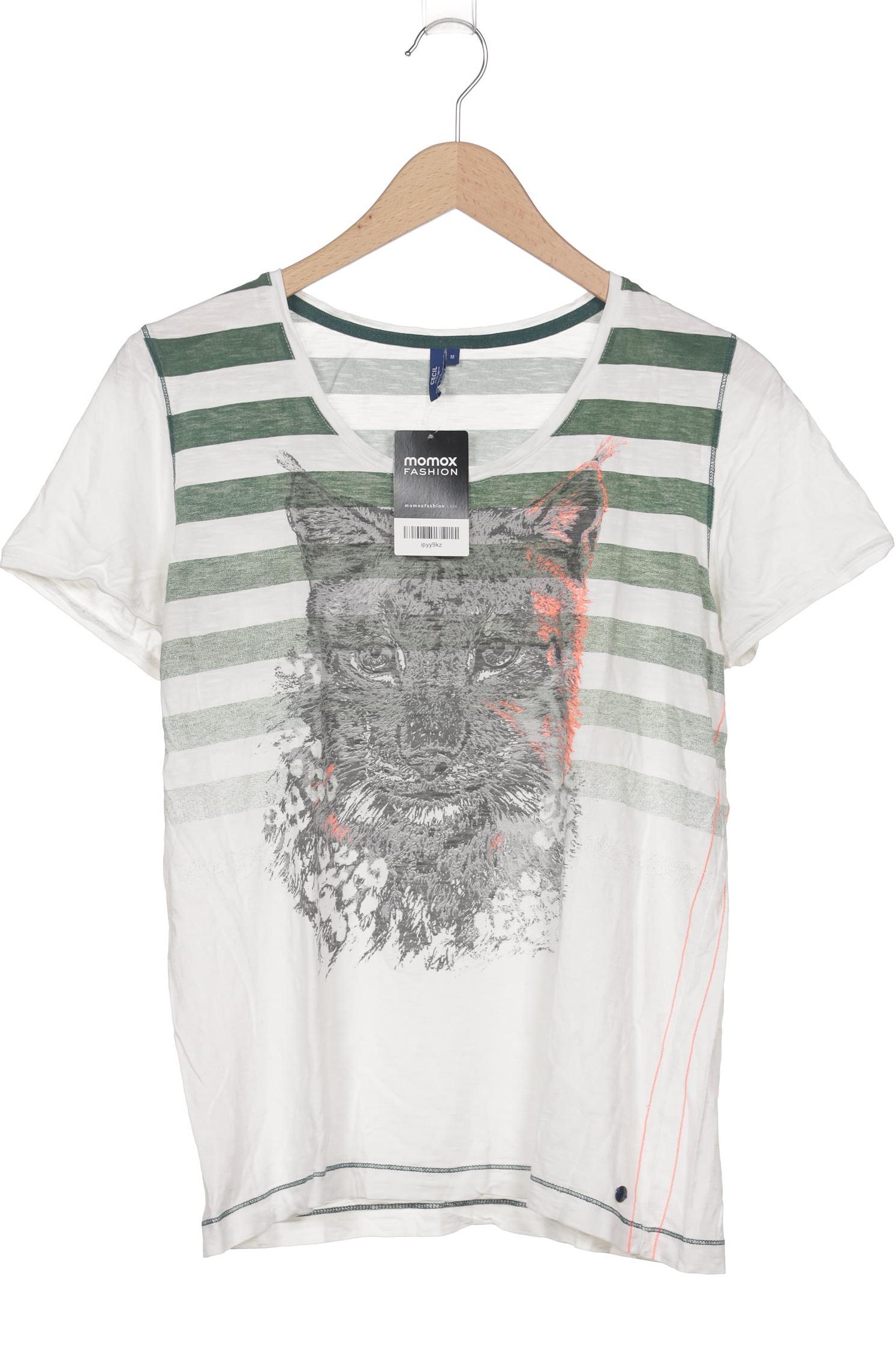 

Cecil Damen T-Shirt, mehrfarbig, Gr. 38
