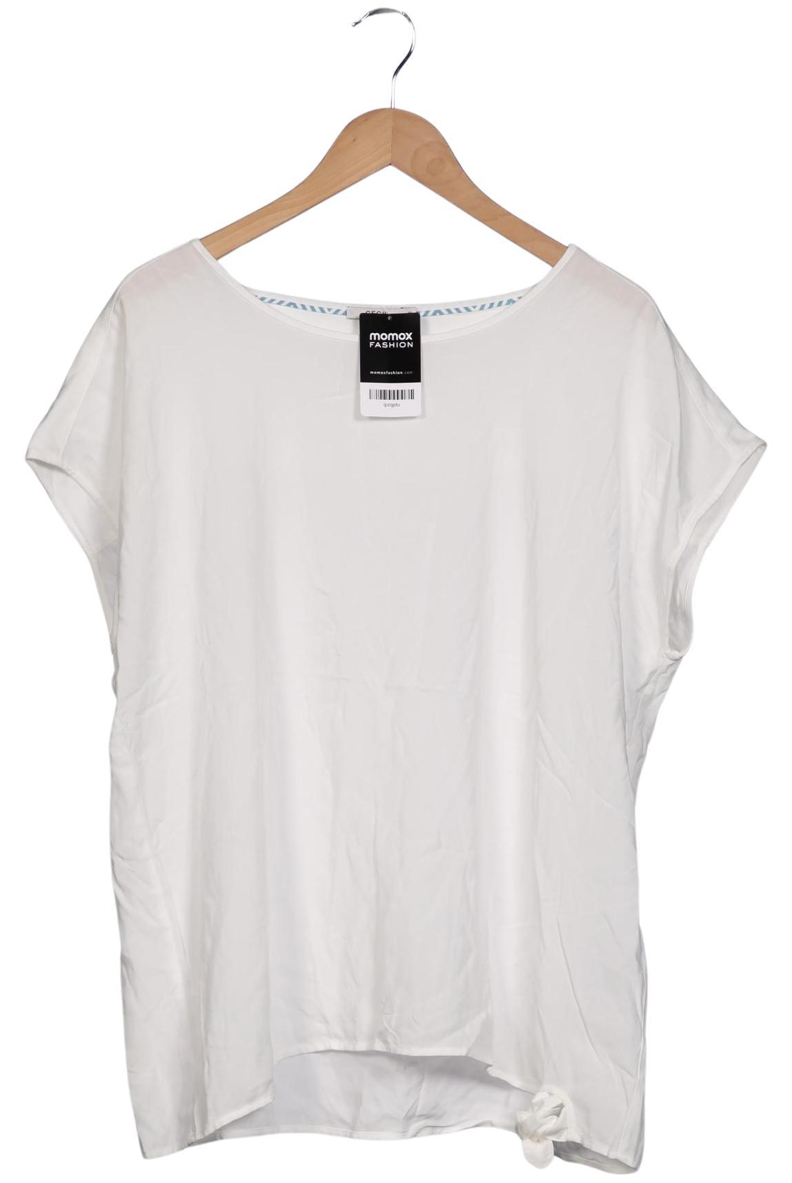 

Cecil Damen T-Shirt, weiß, Gr. 44